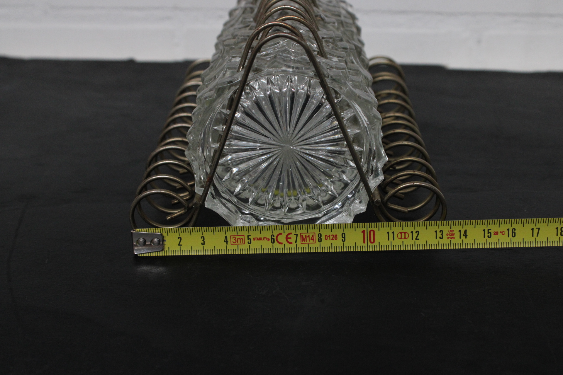 Vintage Kristallen Onderzetters met Houder – foto 11 – kavel bij GSD Auctions, Zoeterwoude