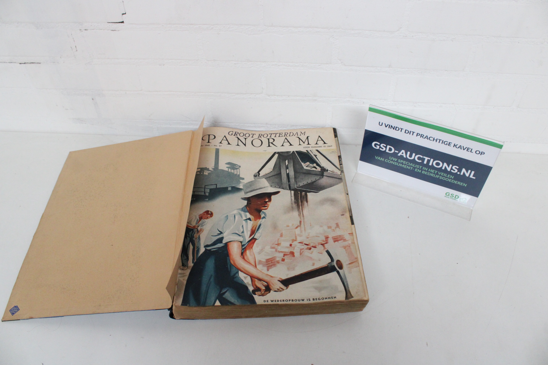 Groot Rotterdam Panorama tijdschrift 1940 – kavel bij GSD Auctions, Zoeterwoude