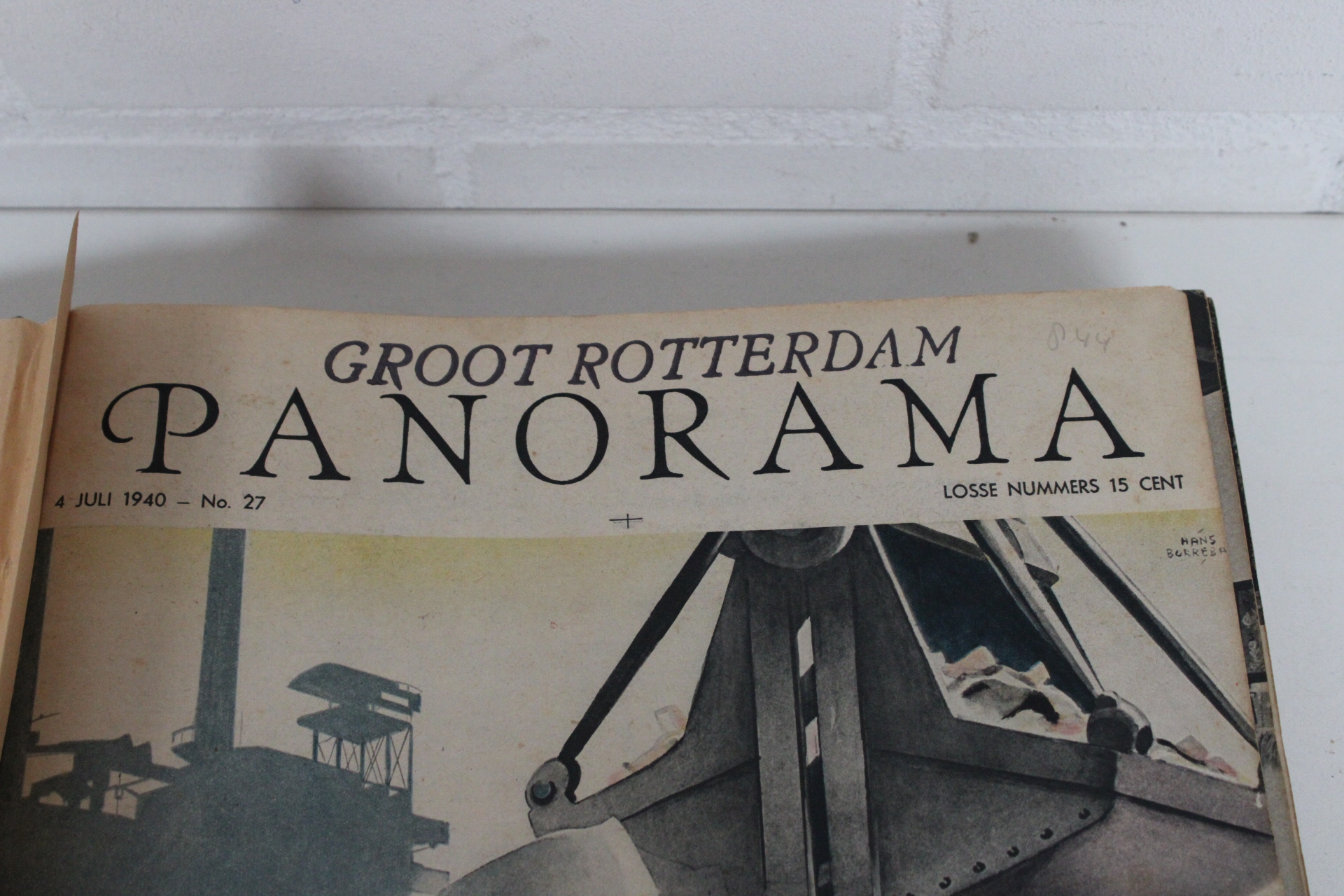 Groot Rotterdam Panorama tijdschrift 1940 – foto 4 – kavel bij GSD Auctions, Zoeterwoude