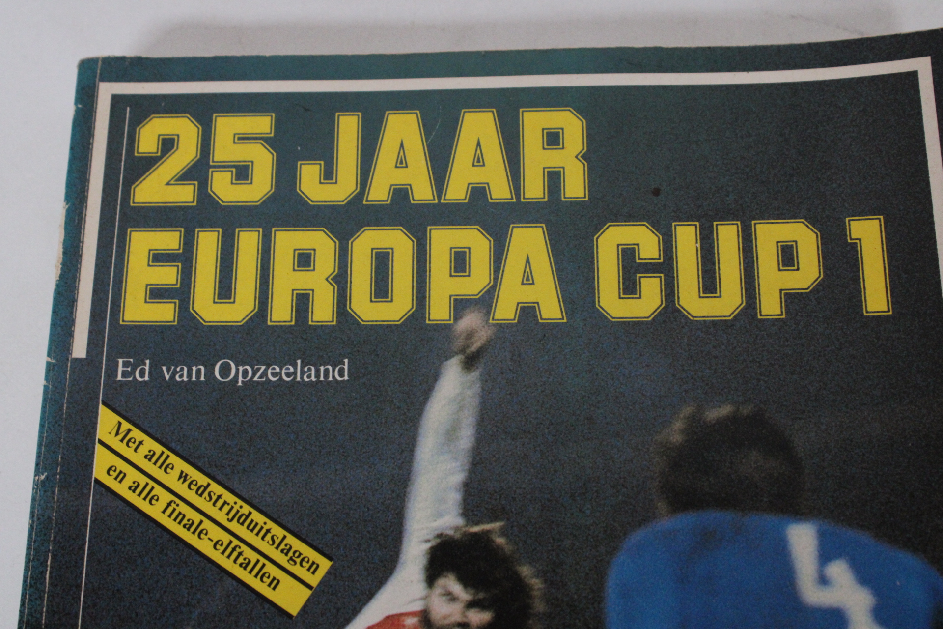 Boek '25 Jaar Europa Cup 1' door Ed van Opzeeland – foto 3 – kavel bij GSD Auctions, Zoeterwoude