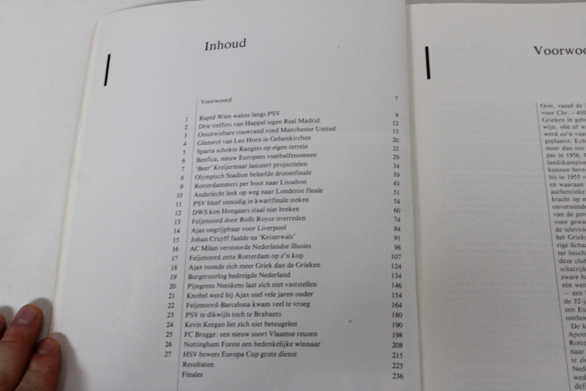 Boek '25 Jaar Europa Cup 1' door Ed van Opzeeland – foto 4 – kavel bij GSD Auctions, Zoeterwoude