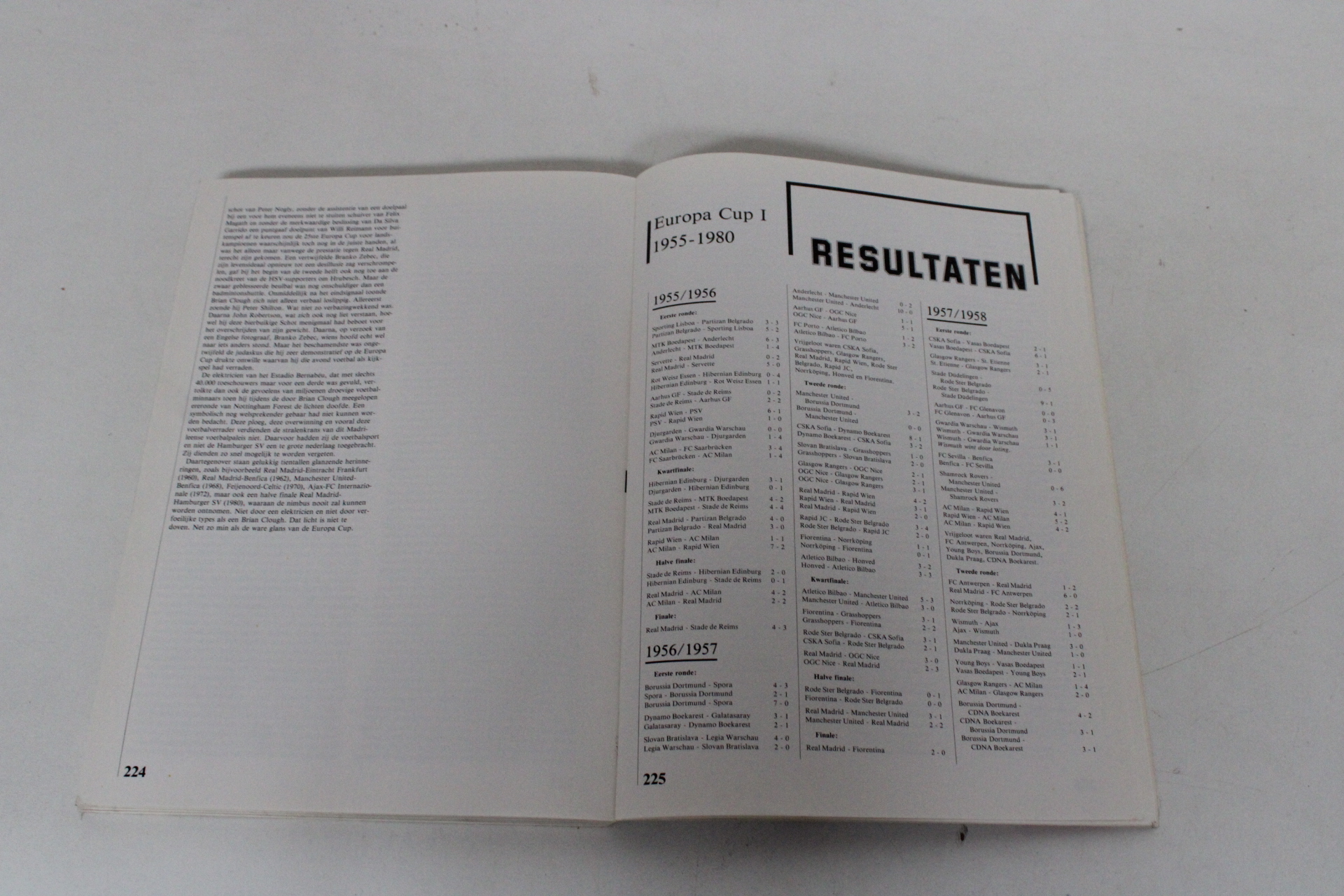 Boek '25 Jaar Europa Cup 1' door Ed van Opzeeland – foto 7 – kavel bij GSD Auctions, Zoeterwoude