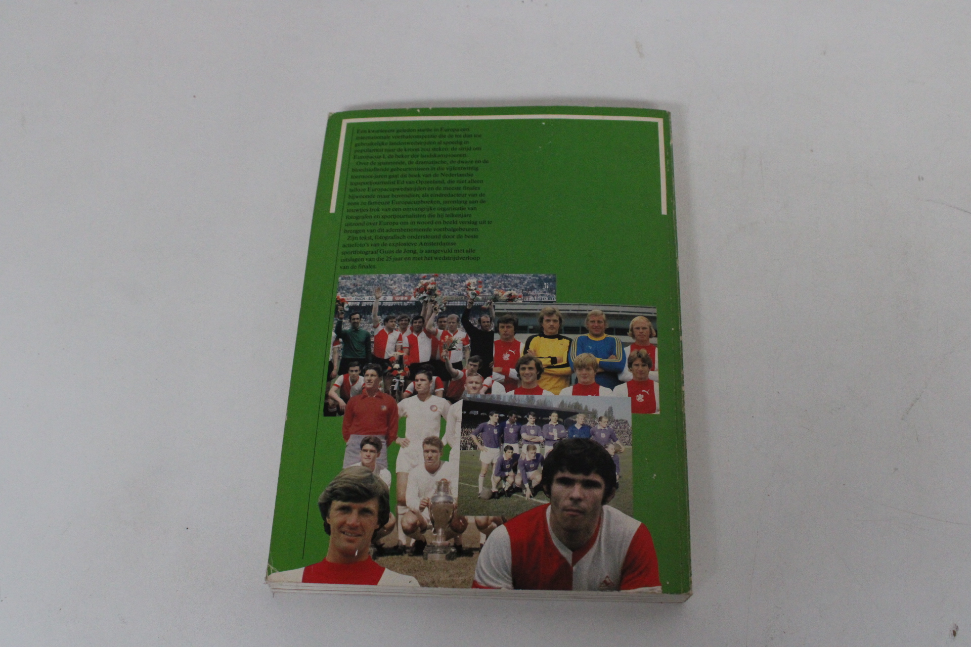 Boek '25 Jaar Europa Cup 1' door Ed van Opzeeland – foto 9 – kavel bij GSD Auctions, Zoeterwoude