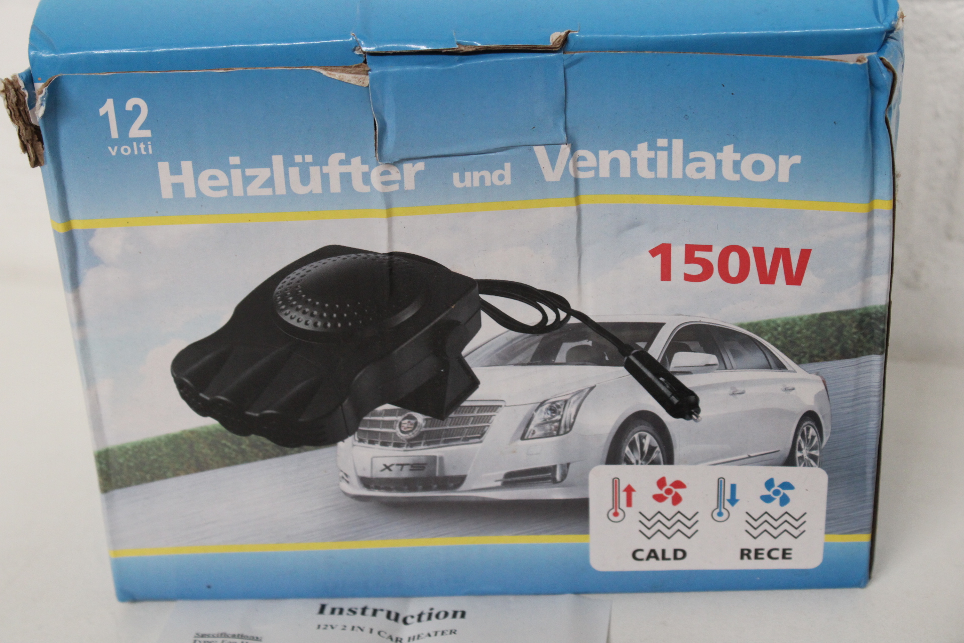 12V 150W Heizlüfter und Ventilator – foto 4 – kavel bij GSD Auctions, Zoeterwoude
