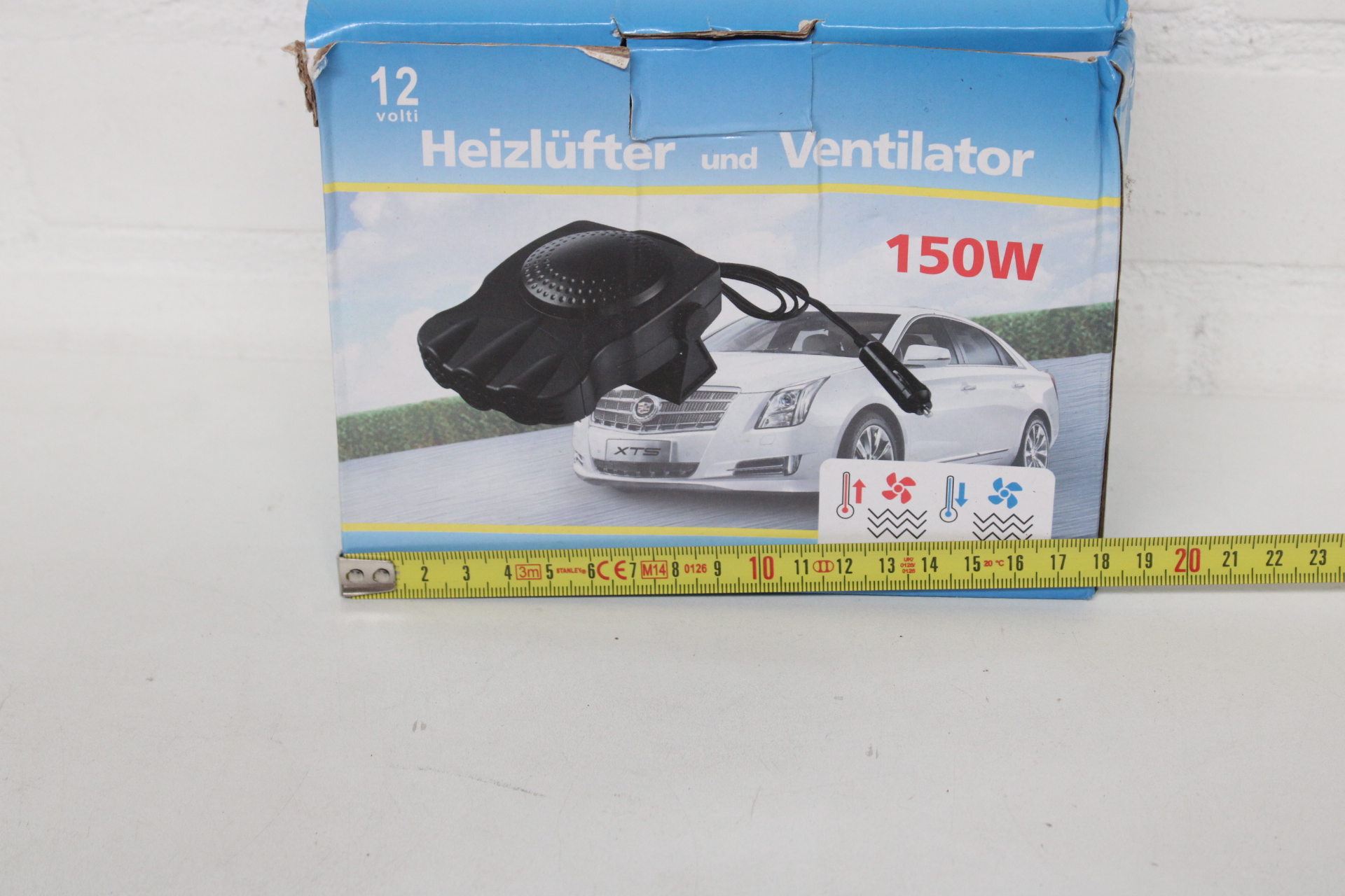 draagbare 2-in-1 auto-ontdooier en ventilatorkachel – foto 13 – kavel bij GSD Auctions, Zoeterwoude