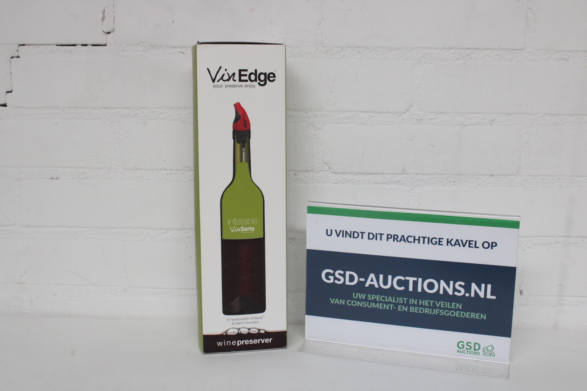 VinEdge wine preserver wijnbewaarder – kavel bij GSD Auctions, Zoeterwoude