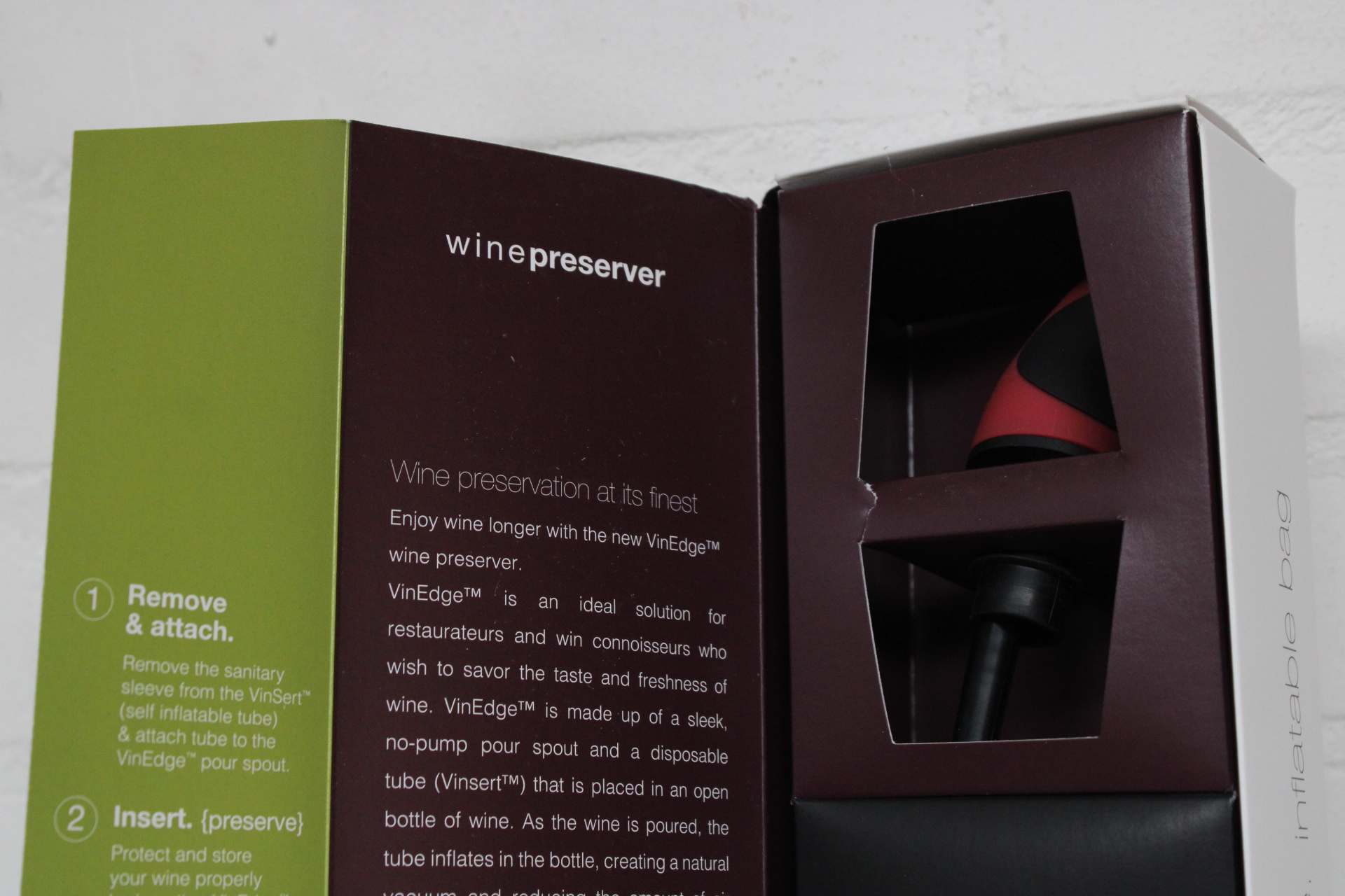 VinEdge wine preserver wijnbewaarder – foto 7 – kavel bij GSD Auctions, Zoeterwoude