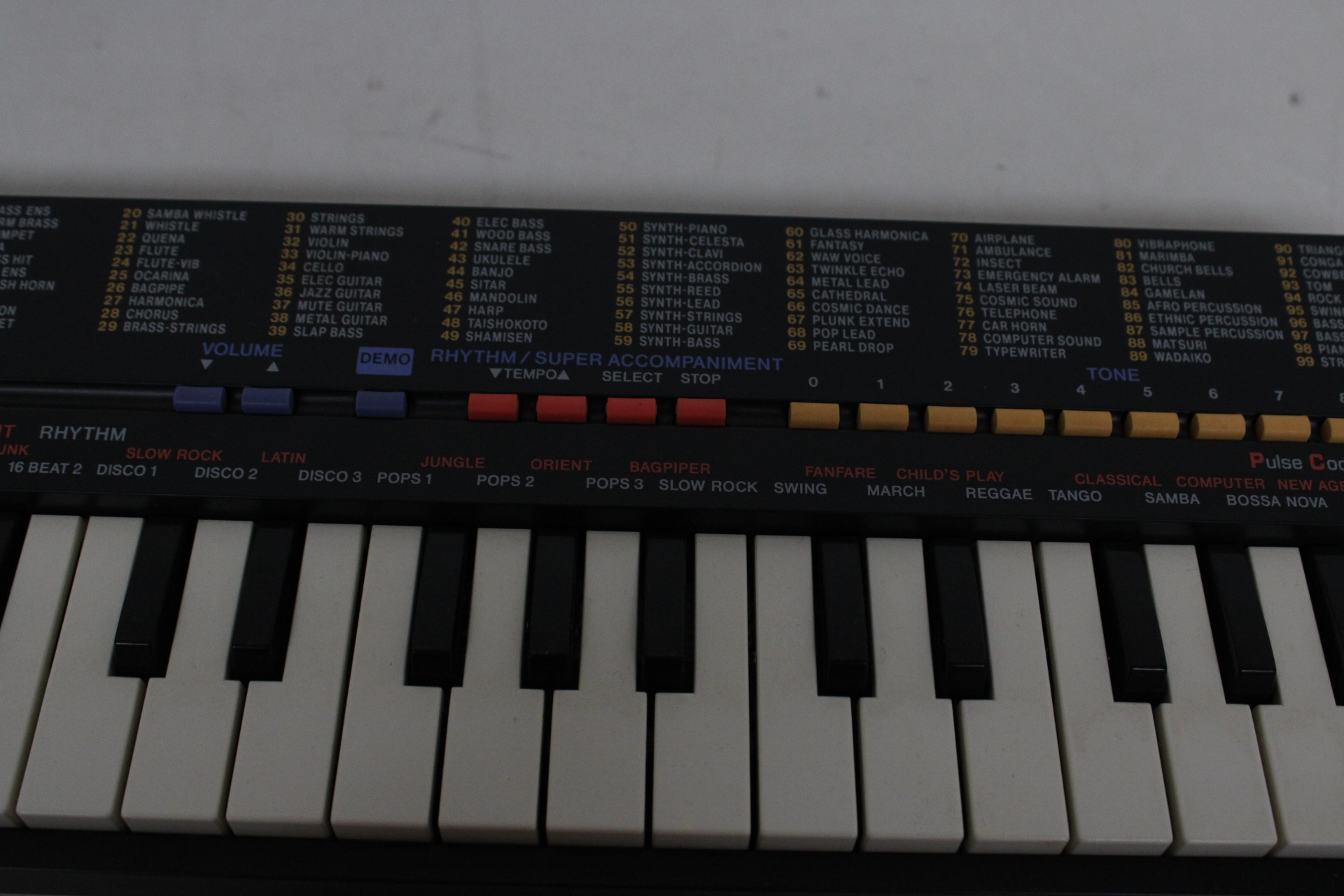 Casio SA-1 Tone Bank keyboard – foto 5 – kavel bij GSD Auctions, Zoeterwoude