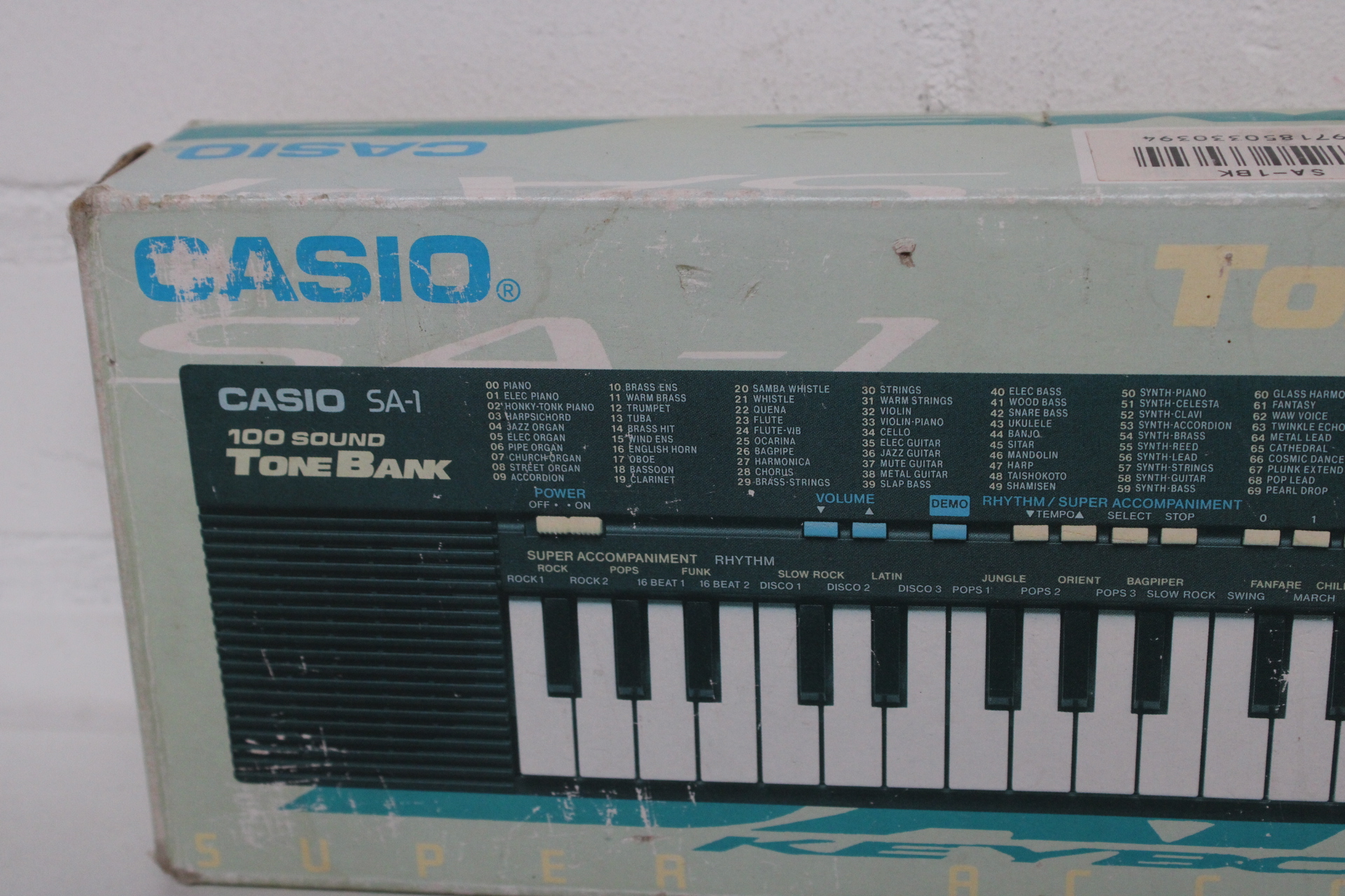 Casio SA-1 Tone Bank keyboard – foto 8 – kavel bij GSD Auctions, Zoeterwoude