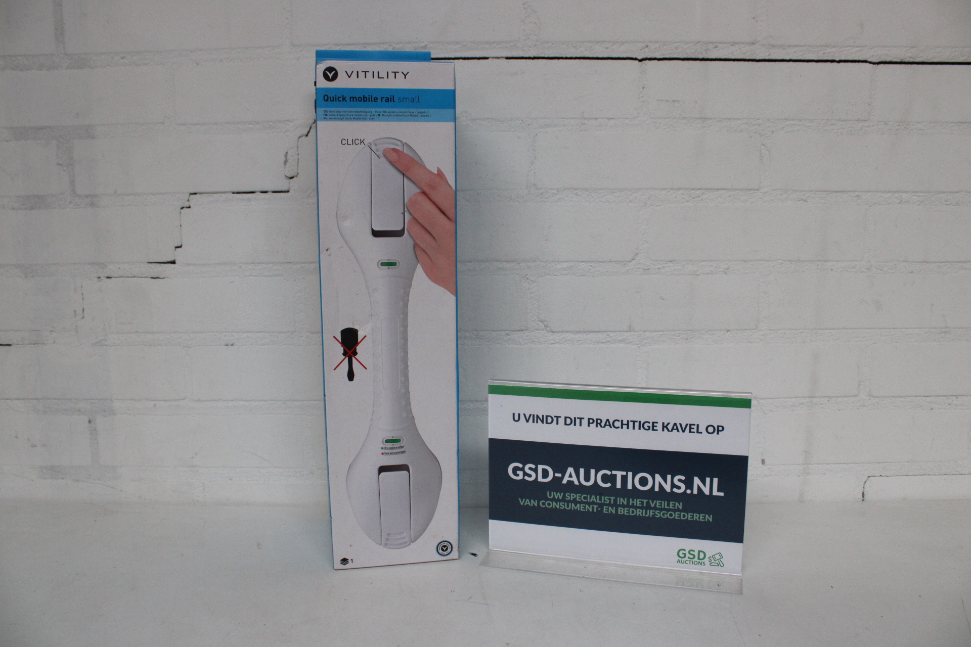 Vitility Quick Mobile Rail small – kavel bij GSD Auctions, Zoeterwoude