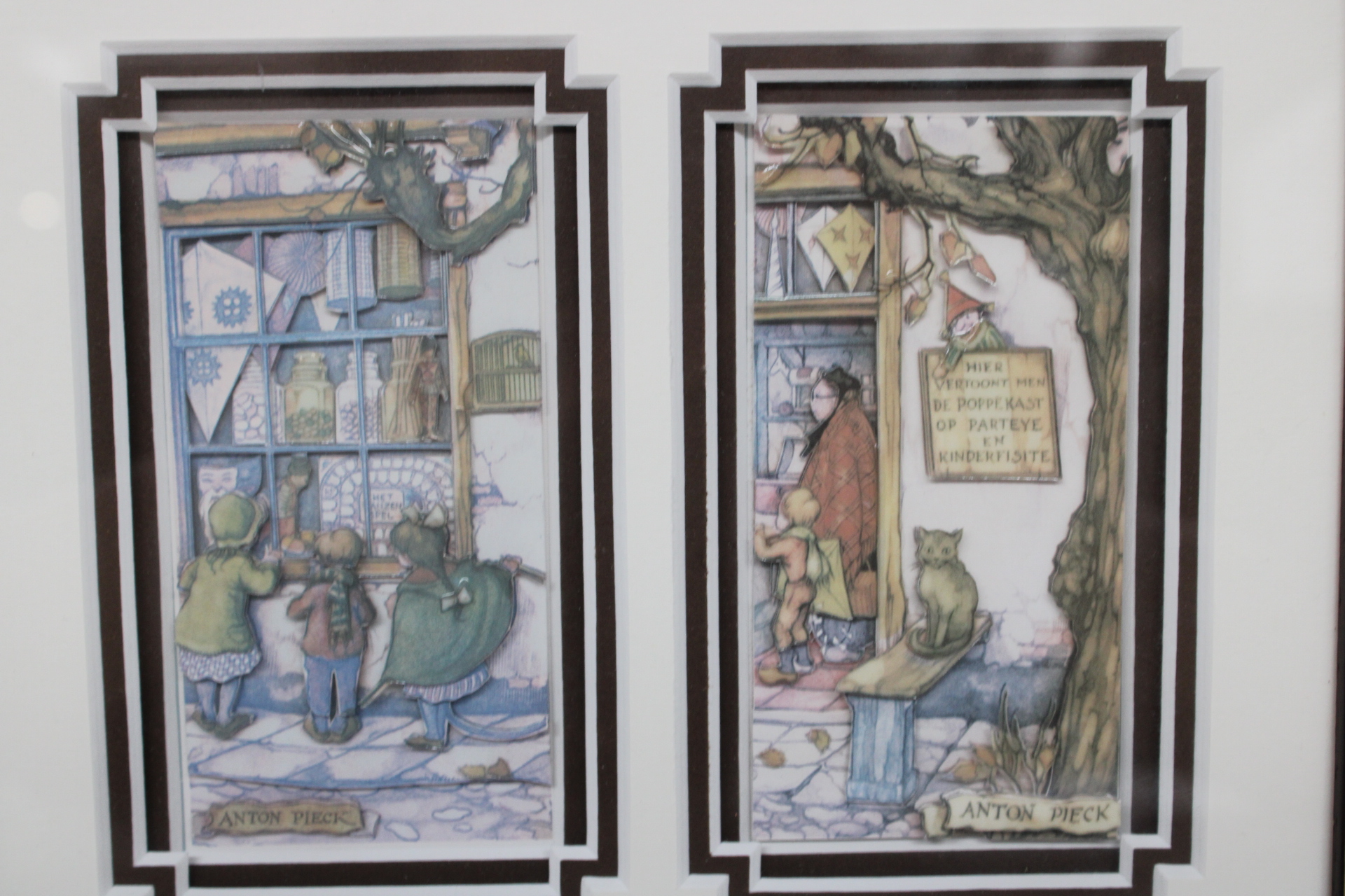 Set van drie ingelijste Anton Pieck prenten – foto 5 – kavel bij GSD Auctions, Zoeterwoude