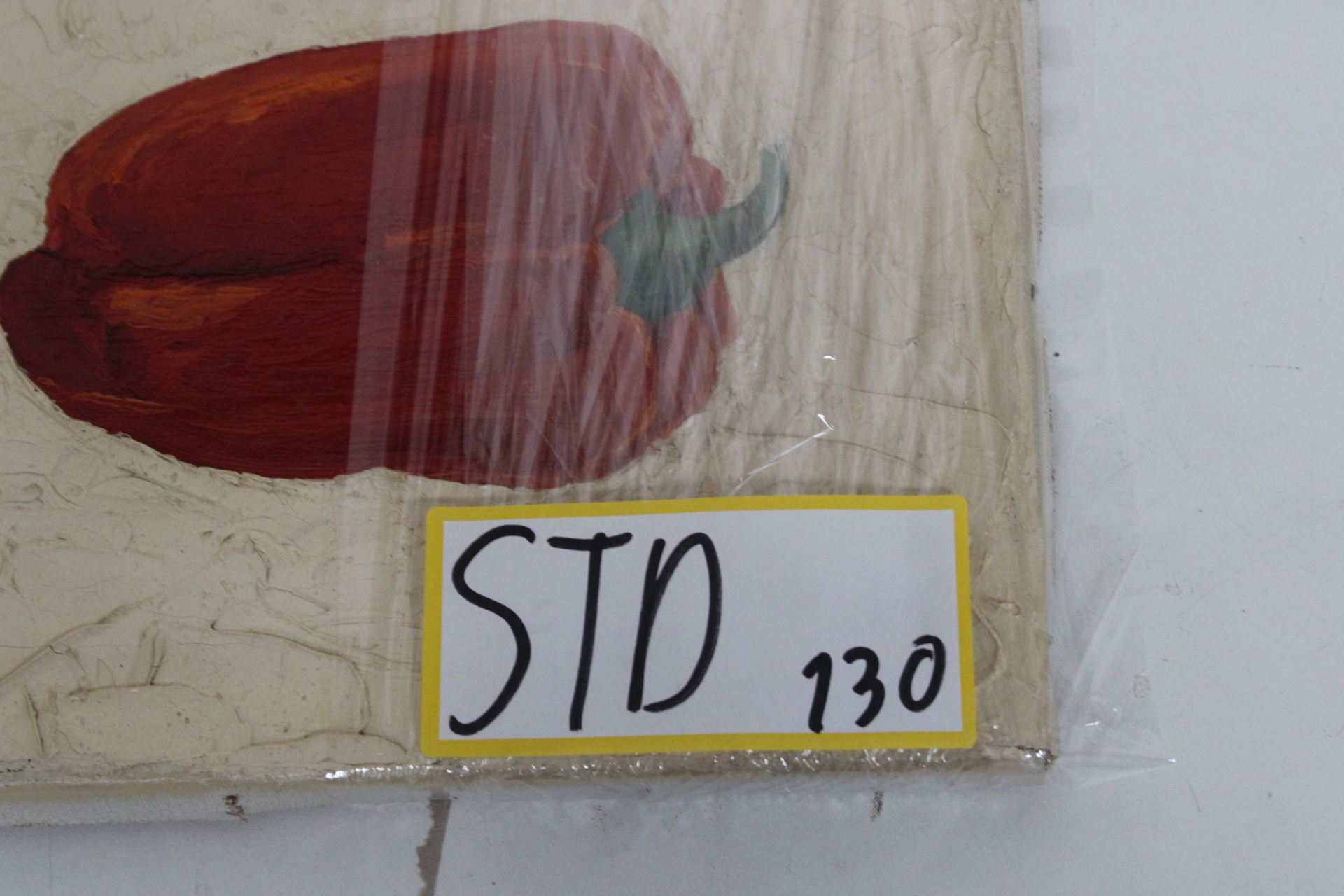 Schilderij rode paprika – foto 7 – kavel bij GSD Auctions, Zoeterwoude