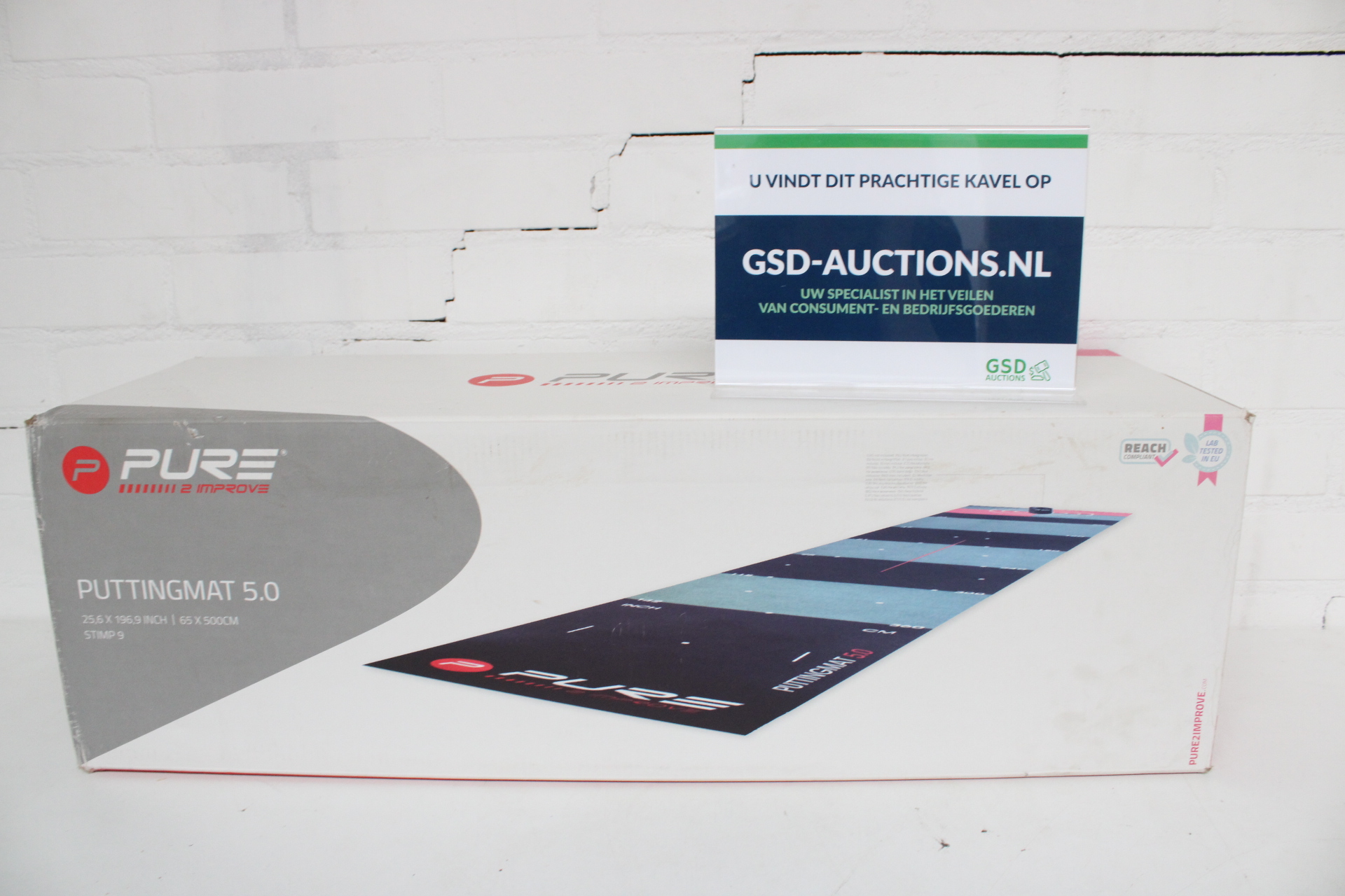 PURE Puttingmat 5.0 golfsimulator mat – kavel bij GSD Auctions, Zoeterwoude