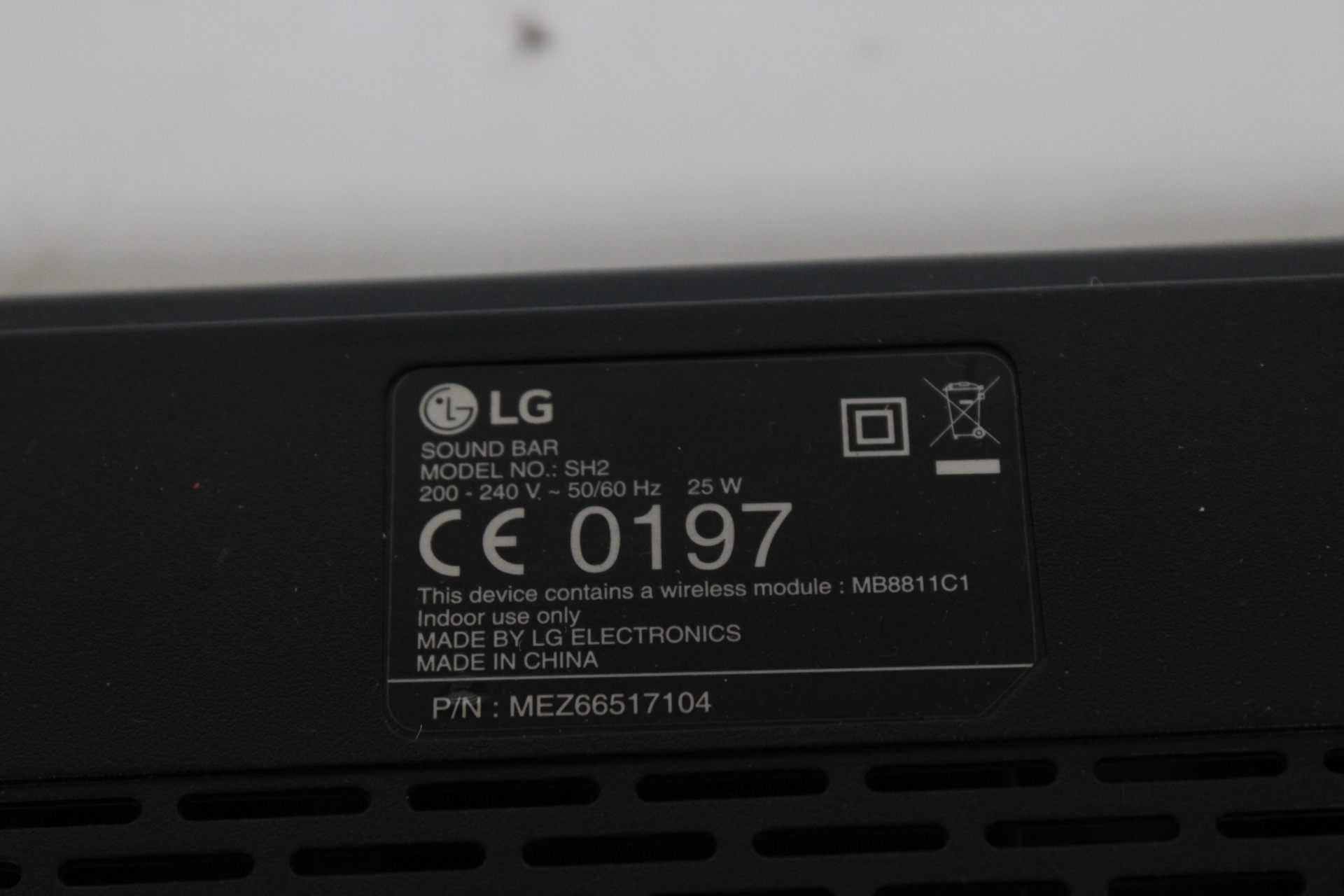 LG soundbar met Bluetooth en optische aansluiting – foto 5 – kavel bij GSD Auctions, Zoeterwoude