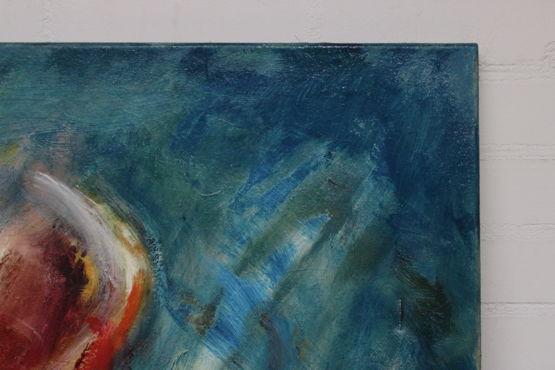 Schilderij met afbeelding van vier stieren – foto 5 – kavel bij GSD Auctions, Zoeterwoude