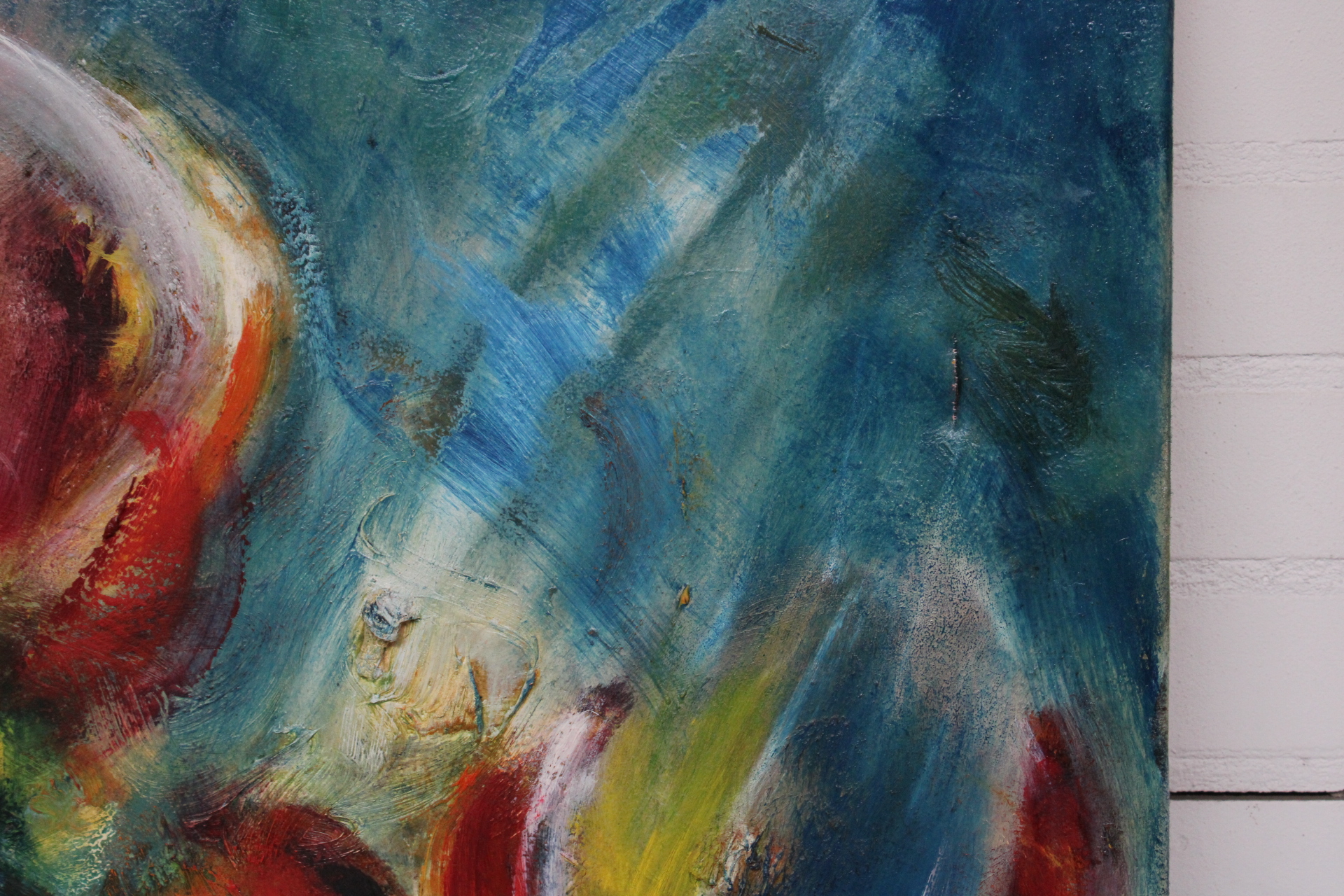 Schilderij met afbeelding van vier stieren – foto 6 – kavel bij GSD Auctions, Zoeterwoude