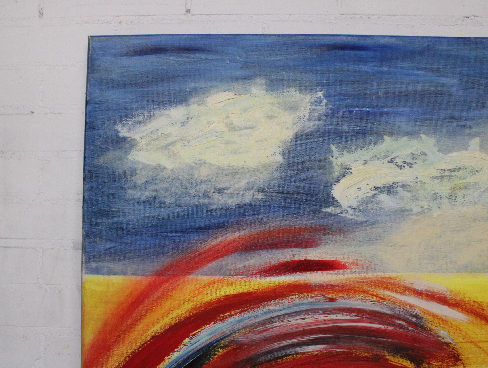 Abstract schilderij met felle kleuren – foto 3 – kavel bij GSD Auctions, Zoeterwoude