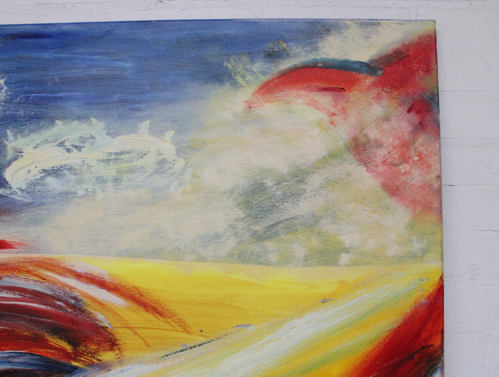 Abstract schilderij met felle kleuren – foto 4 – kavel bij GSD Auctions, Zoeterwoude