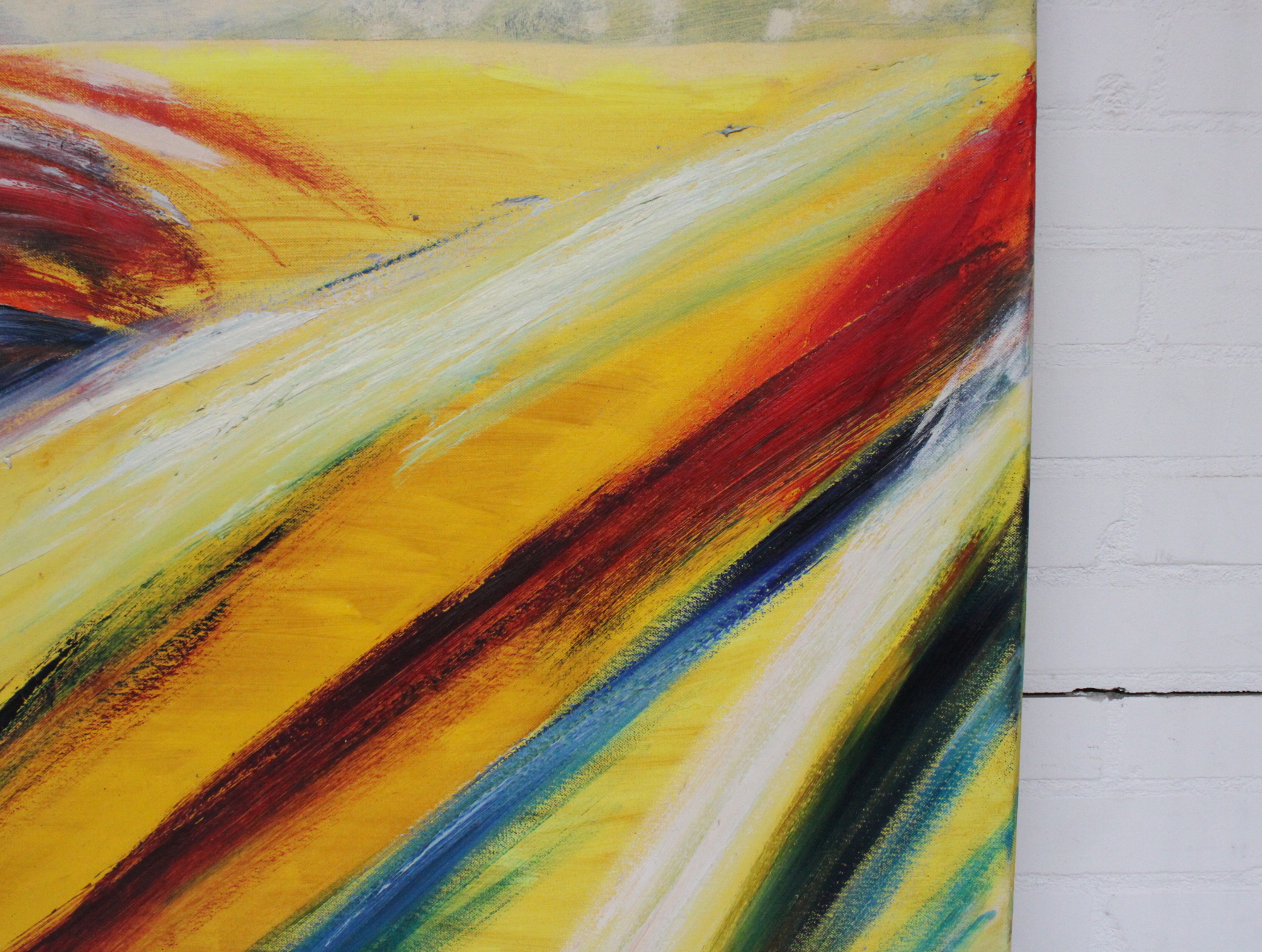 Abstract schilderij met felle kleuren – foto 5 – kavel bij GSD Auctions, Zoeterwoude
