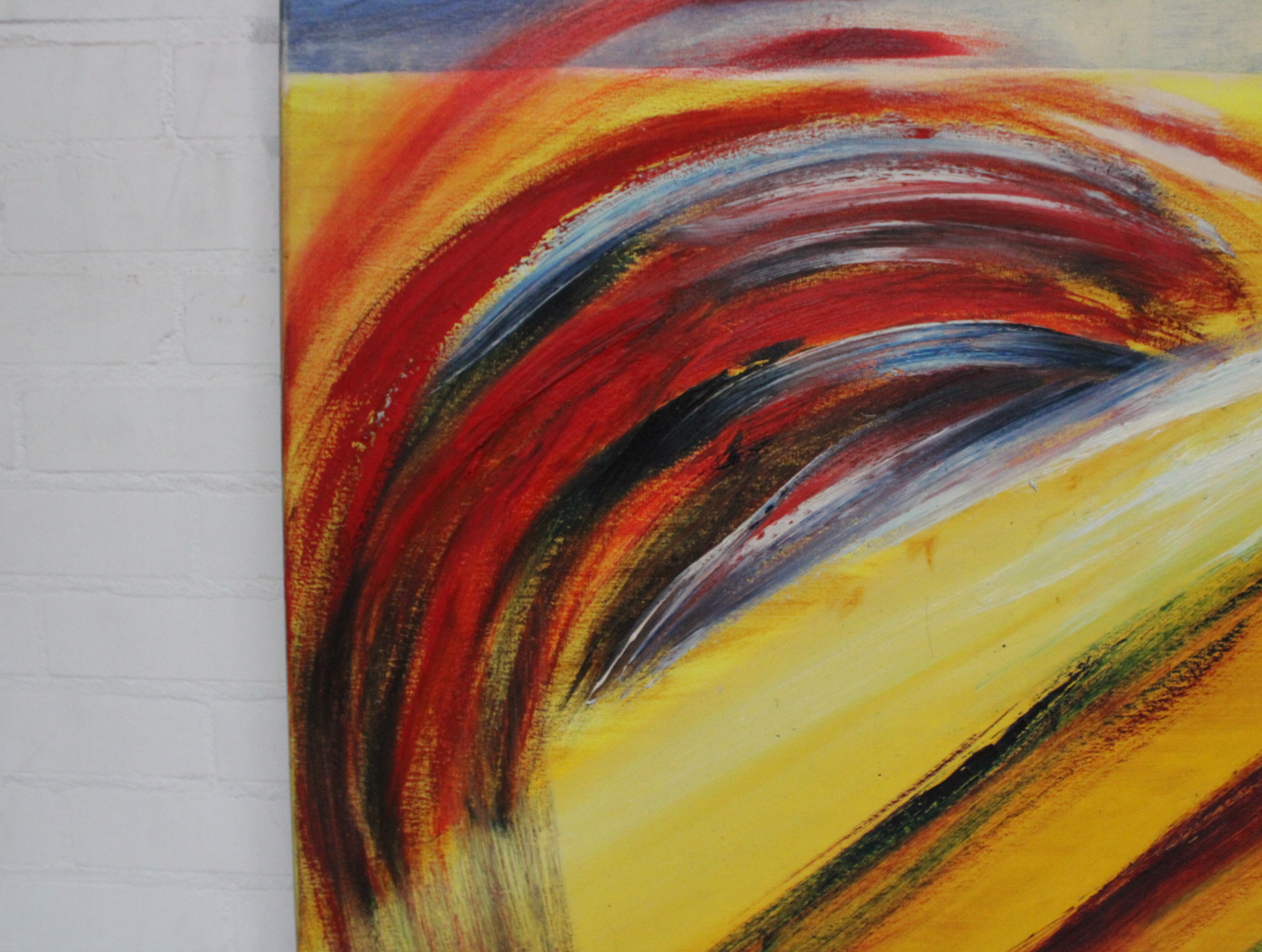 Abstract schilderij met felle kleuren – foto 6 – kavel bij GSD Auctions, Zoeterwoude