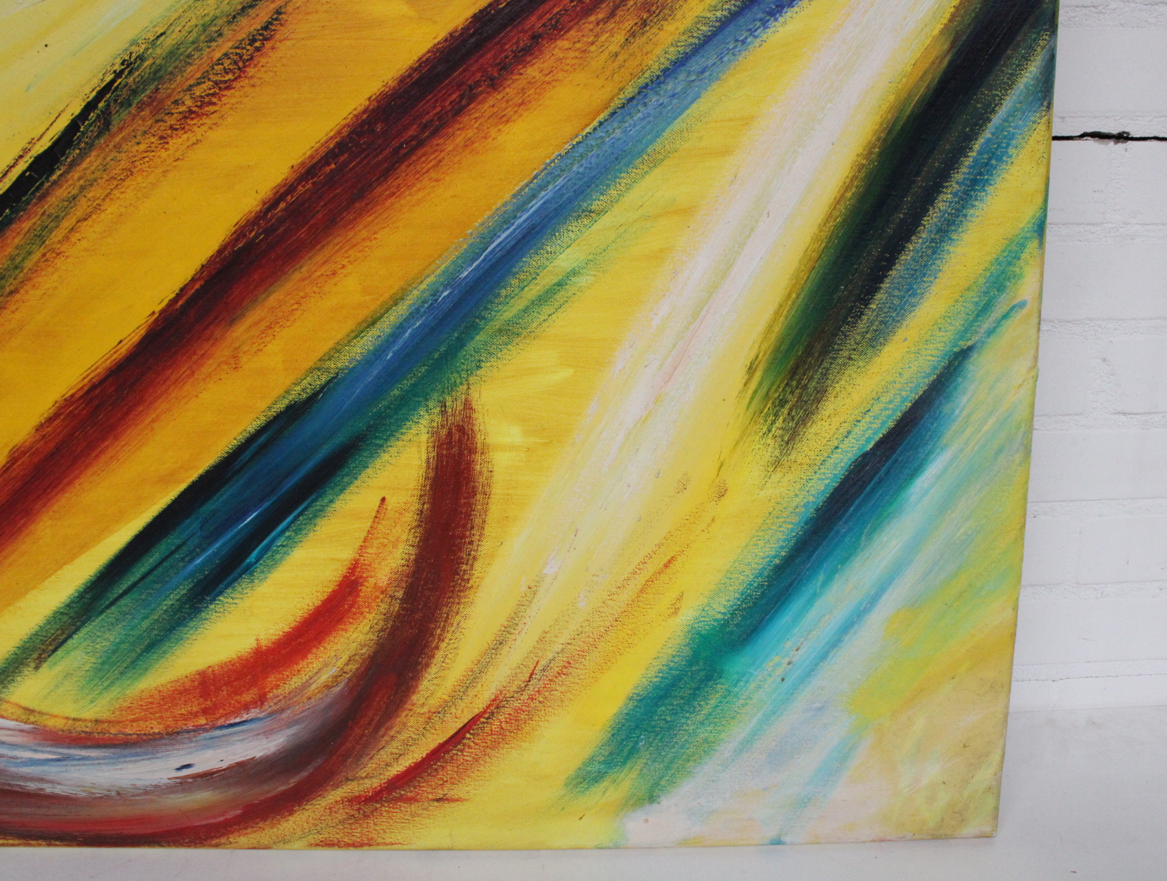 Abstract schilderij met felle kleuren – foto 8 – kavel bij GSD Auctions, Zoeterwoude