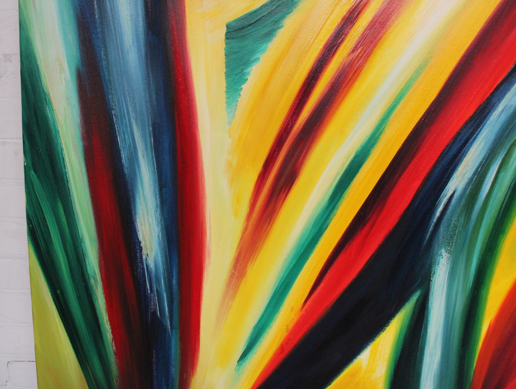 Abstract schilderij met felle kleuren – foto 6 – kavel bij GSD Auctions, Zoeterwoude
