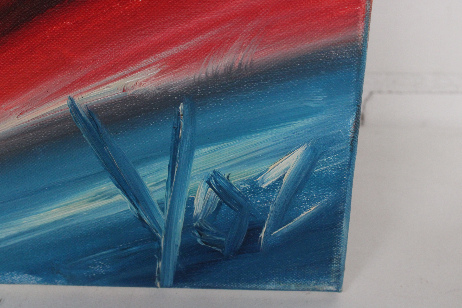 Abstract schilderij met felle kleuren – foto 9 – kavel bij GSD Auctions, Zoeterwoude