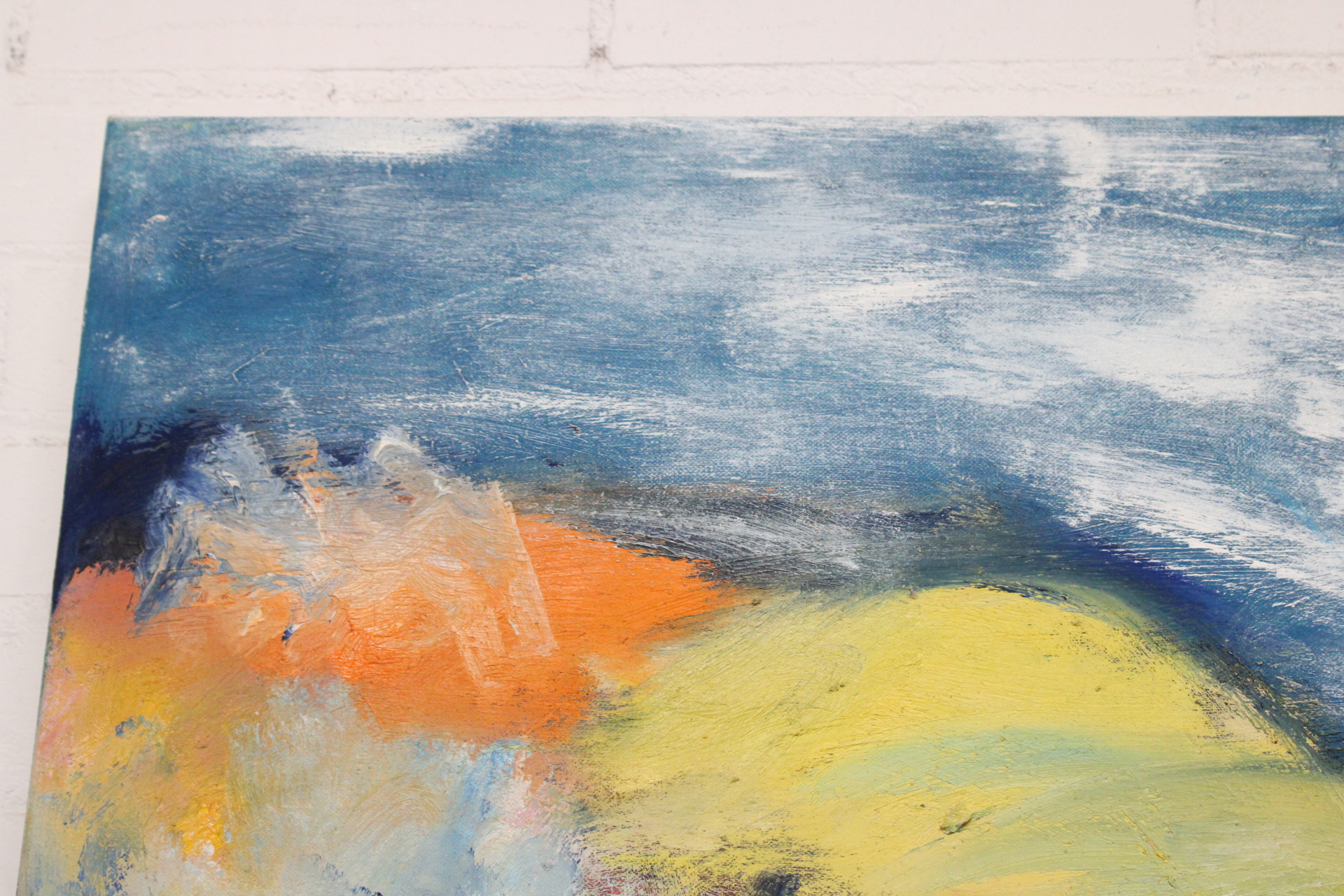 Abstract schilderij met felgekleurde leeuwen – foto 3 – kavel bij GSD Auctions, Zoeterwoude