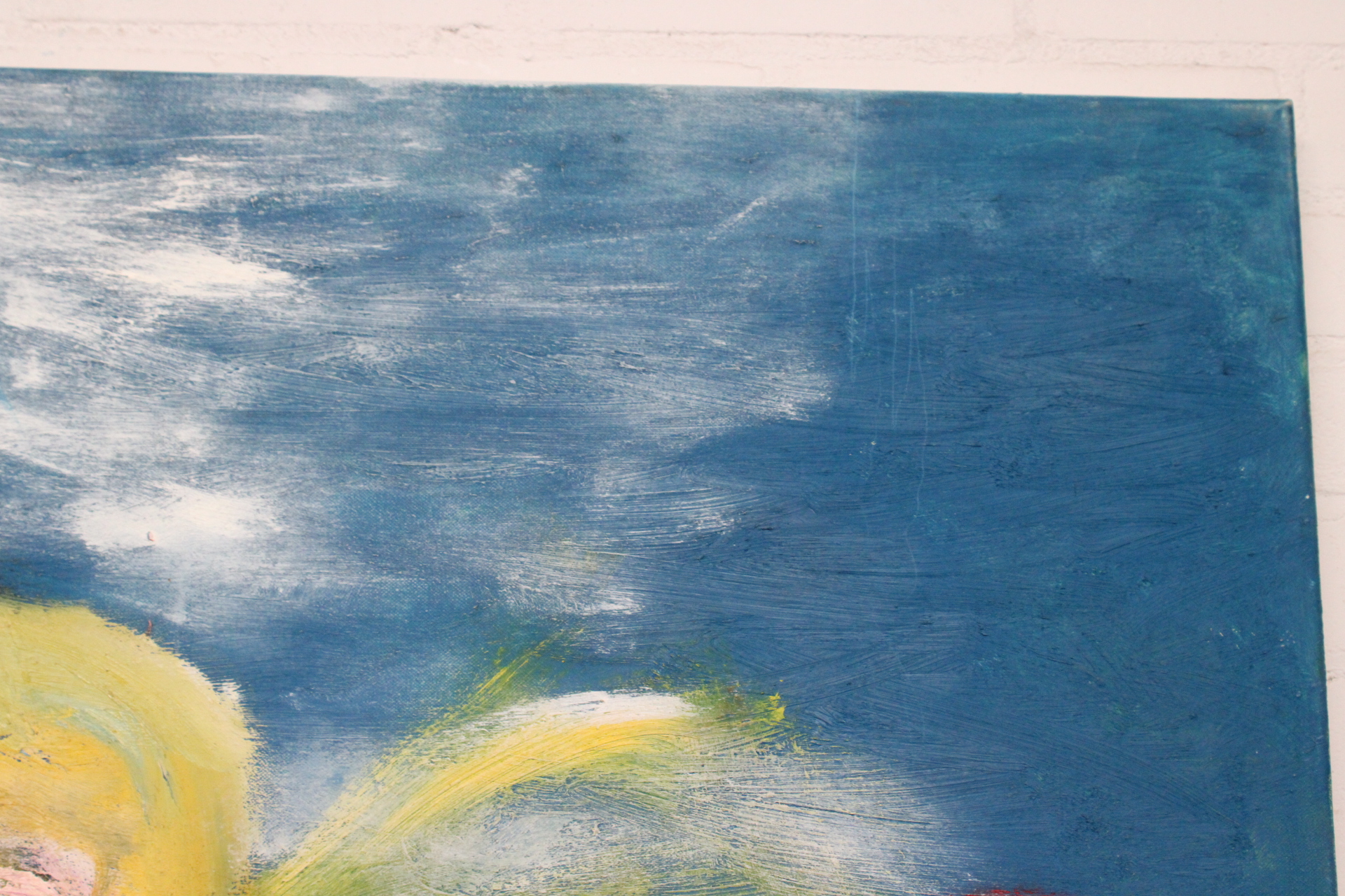 Abstract schilderij met felgekleurde leeuwen – foto 4 – kavel bij GSD Auctions, Zoeterwoude