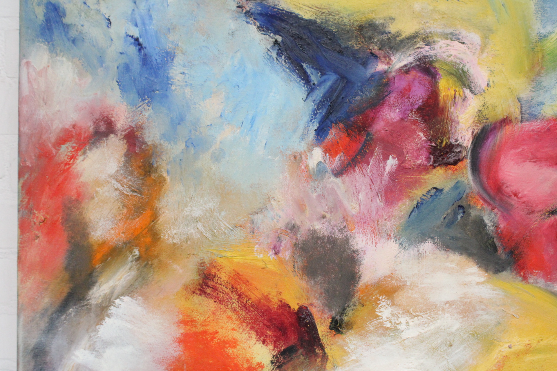 Abstract schilderij met felgekleurde leeuwen – foto 6 – kavel bij GSD Auctions, Zoeterwoude