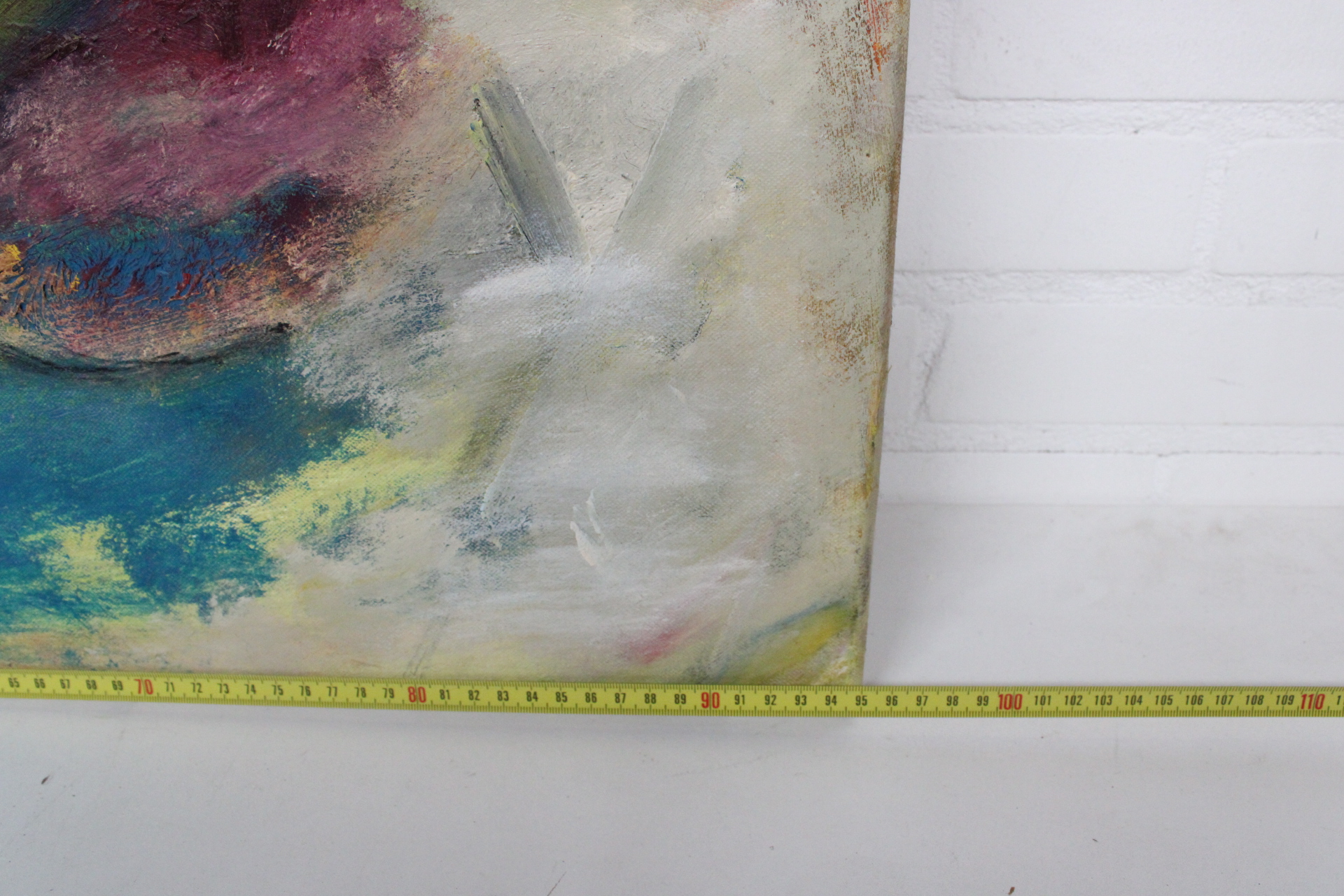 Abstract schilderij met felgekleurde leeuwen – foto 9 – kavel bij GSD Auctions, Zoeterwoude