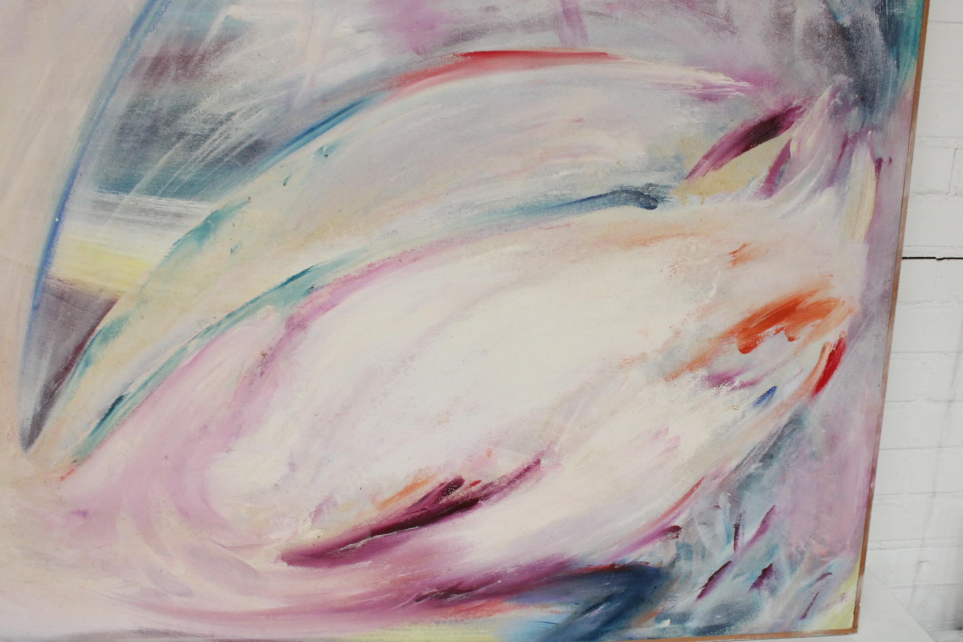 Schilderij zwaan in pastelkleuren – foto 5 – kavel bij GSD Auctions, Zoeterwoude