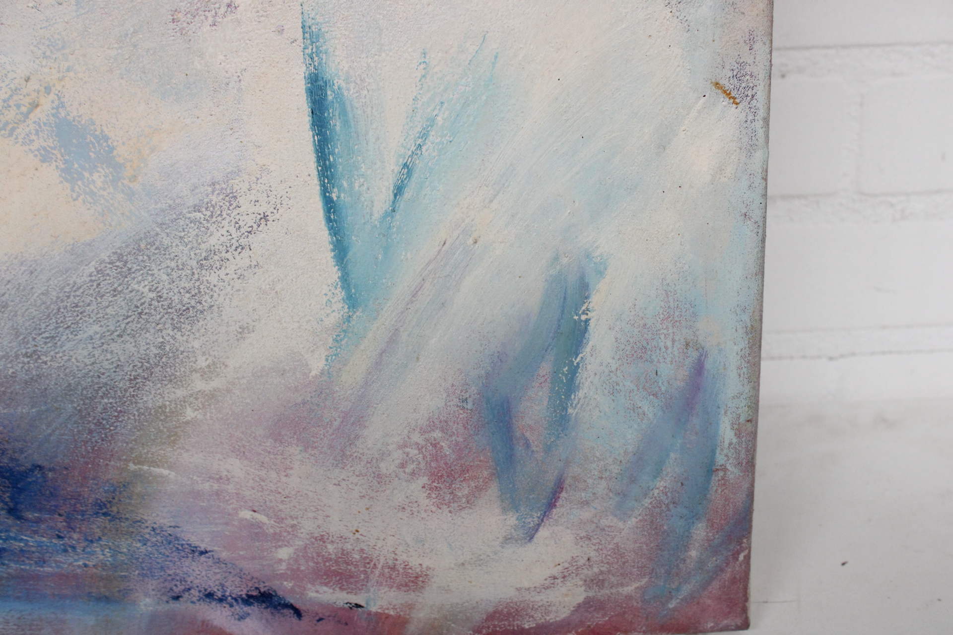 Schilderij van twee zwanen in pasteltinten – foto 3 – kavel bij GSD Auctions, Zoeterwoude