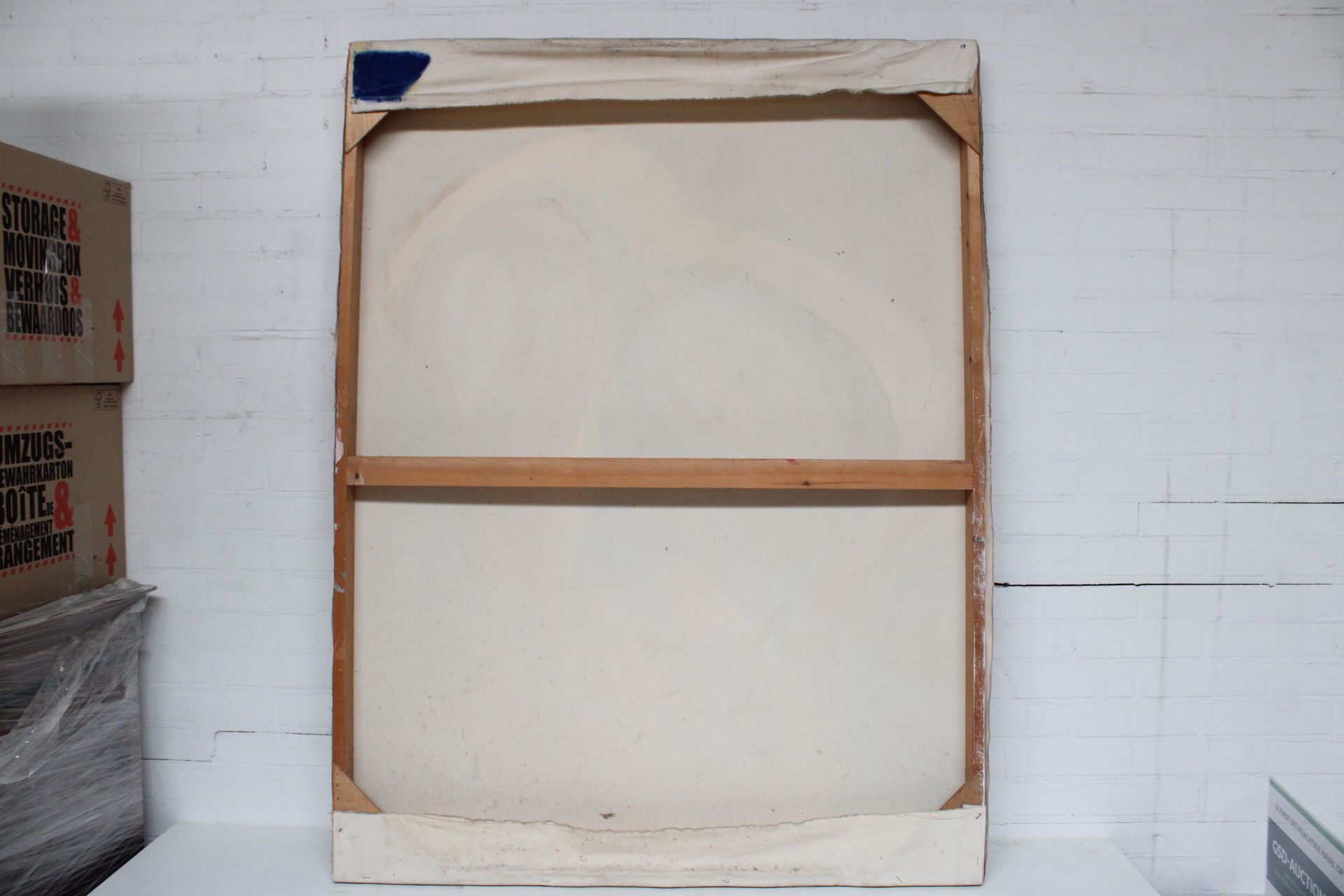Schilderij van twee zwanen in pasteltinten – foto 8 – kavel bij GSD Auctions, Zoeterwoude