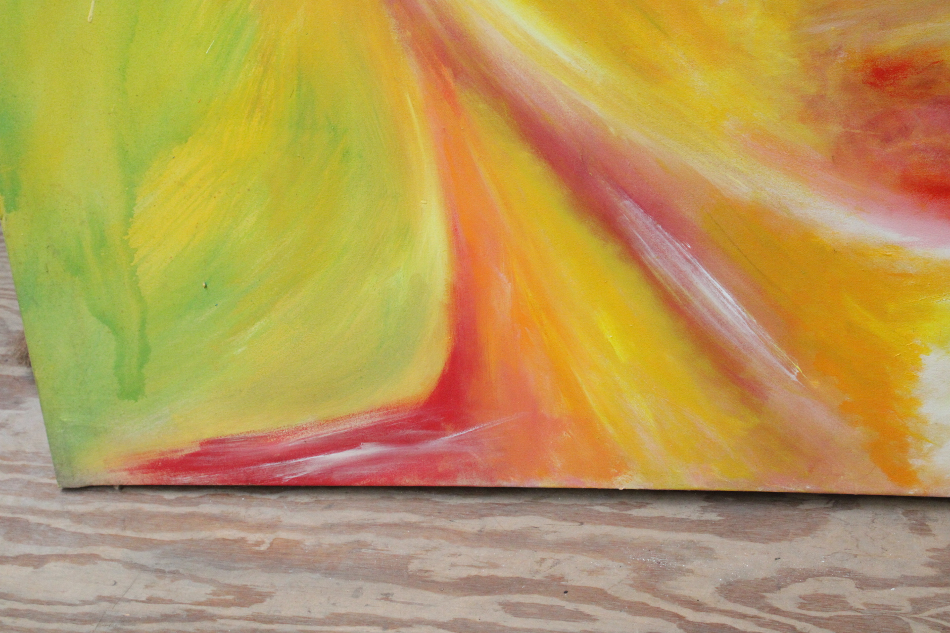 Schilderij kleurrijk portret – foto 9 – kavel bij GSD Auctions, Zoeterwoude