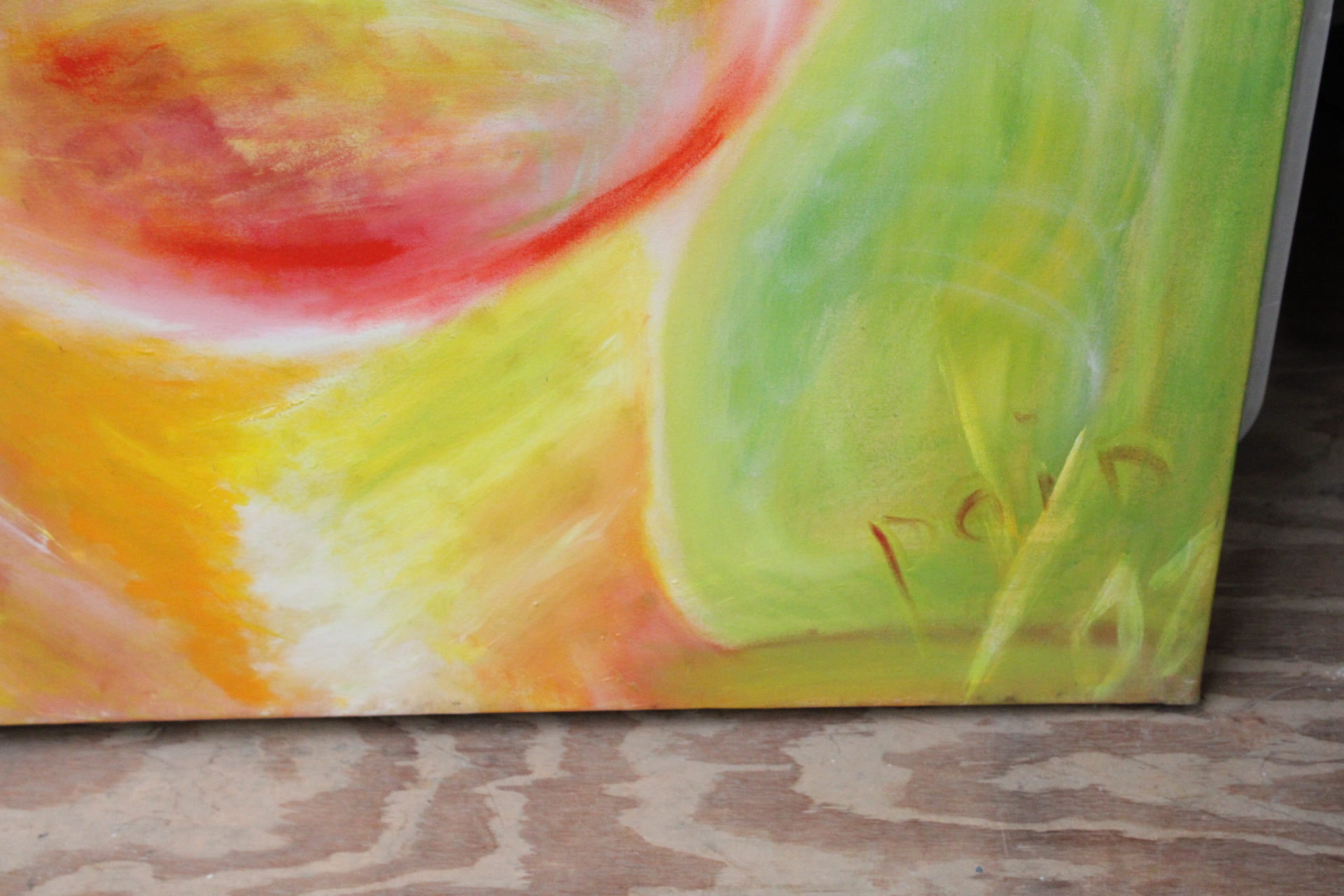 Schilderij kleurrijk portret – foto 10 – kavel bij GSD Auctions, Zoeterwoude
