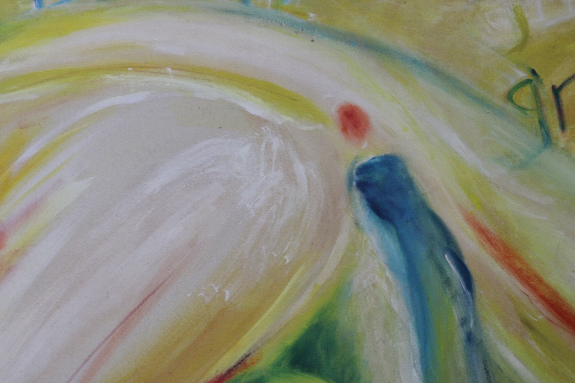 Abstracte kleurrijke schilderij op canvas – foto 8 – kavel bij GSD Auctions, Zoeterwoude