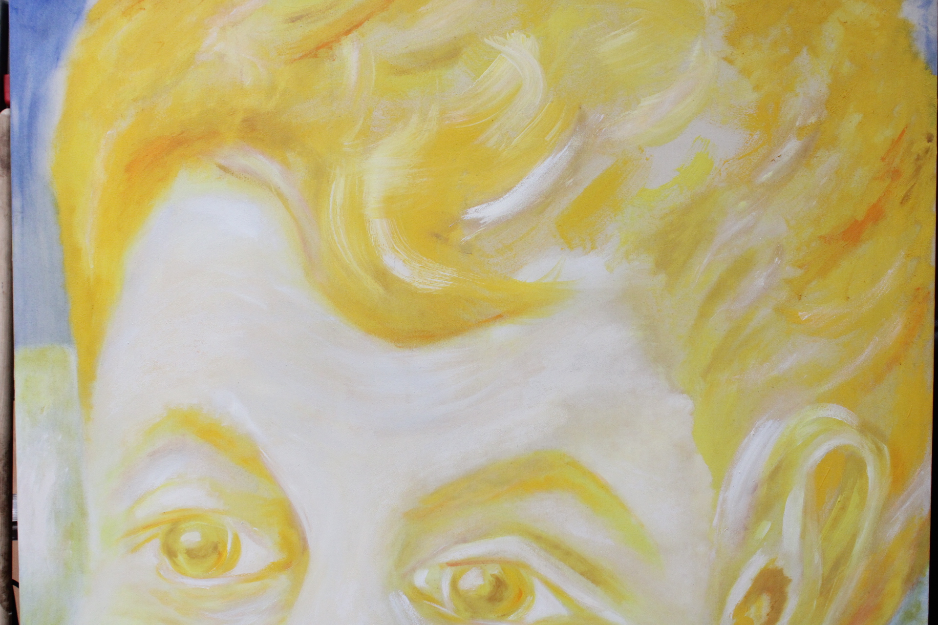 Schilderij 'Jane Bowles' kleurrijk portret – foto 4 – kavel bij GSD Auctions, Zoeterwoude