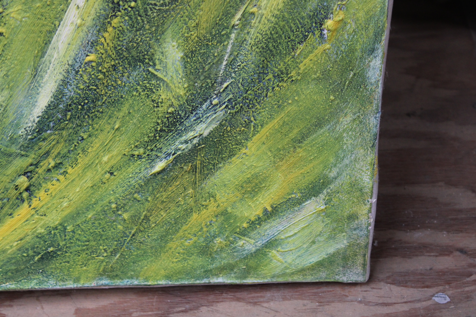 Groot schilderij van vogel met jongen – foto 3 – kavel bij GSD Auctions, Zoeterwoude