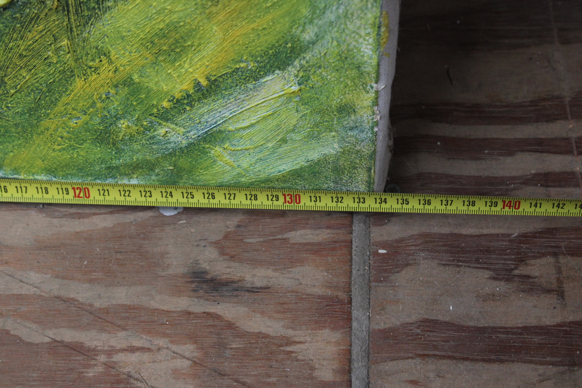 Groot schilderij van vogel met jongen – foto 9 – kavel bij GSD Auctions, Zoeterwoude