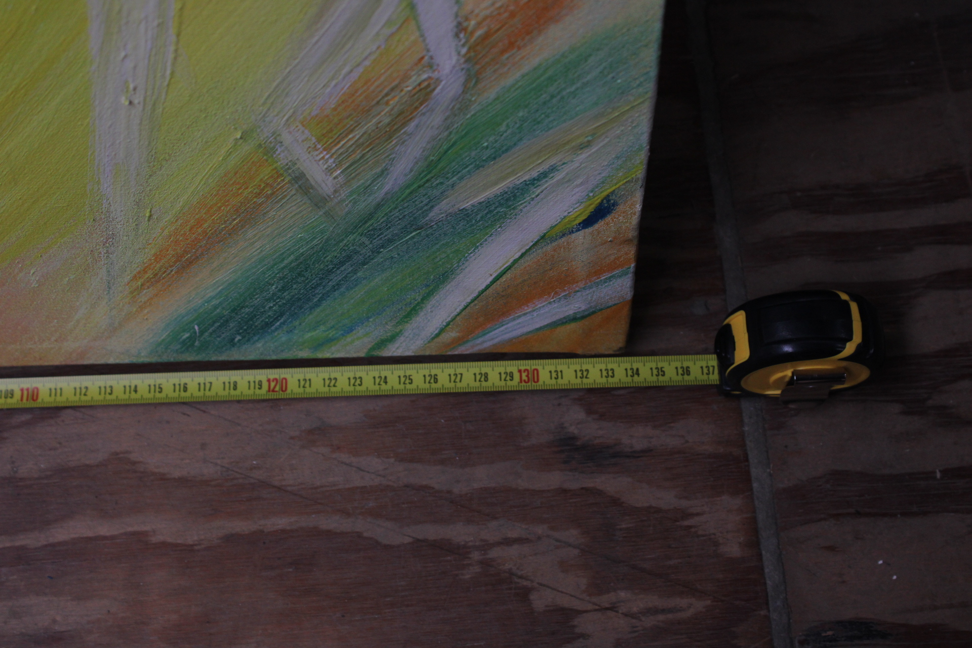 Abstract schilderij van hoofd met pastelkleuren – foto 6 – kavel bij GSD Auctions, Zoeterwoude