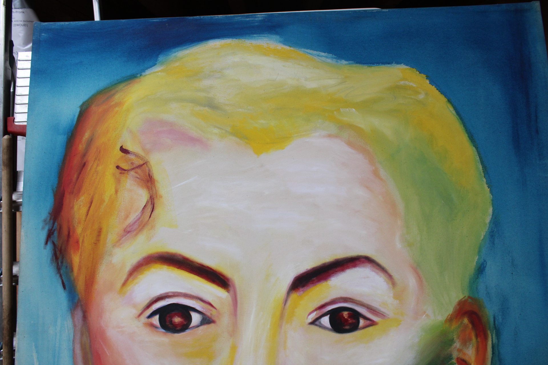 Schilderij van een mannenportret – foto 4 – kavel bij GSD Auctions, Zoeterwoude