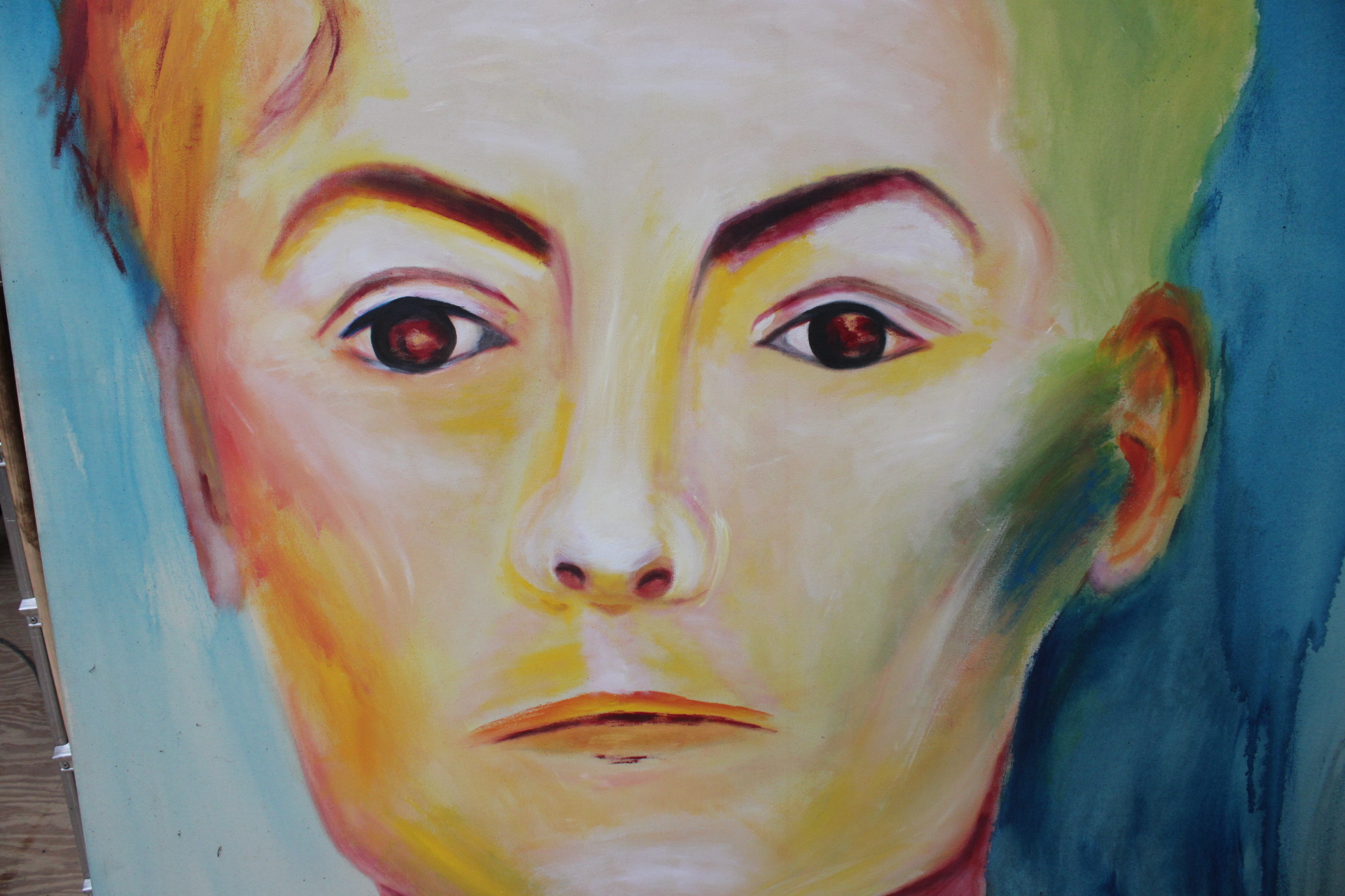 Schilderij van een mannenportret – foto 5 – kavel bij GSD Auctions, Zoeterwoude