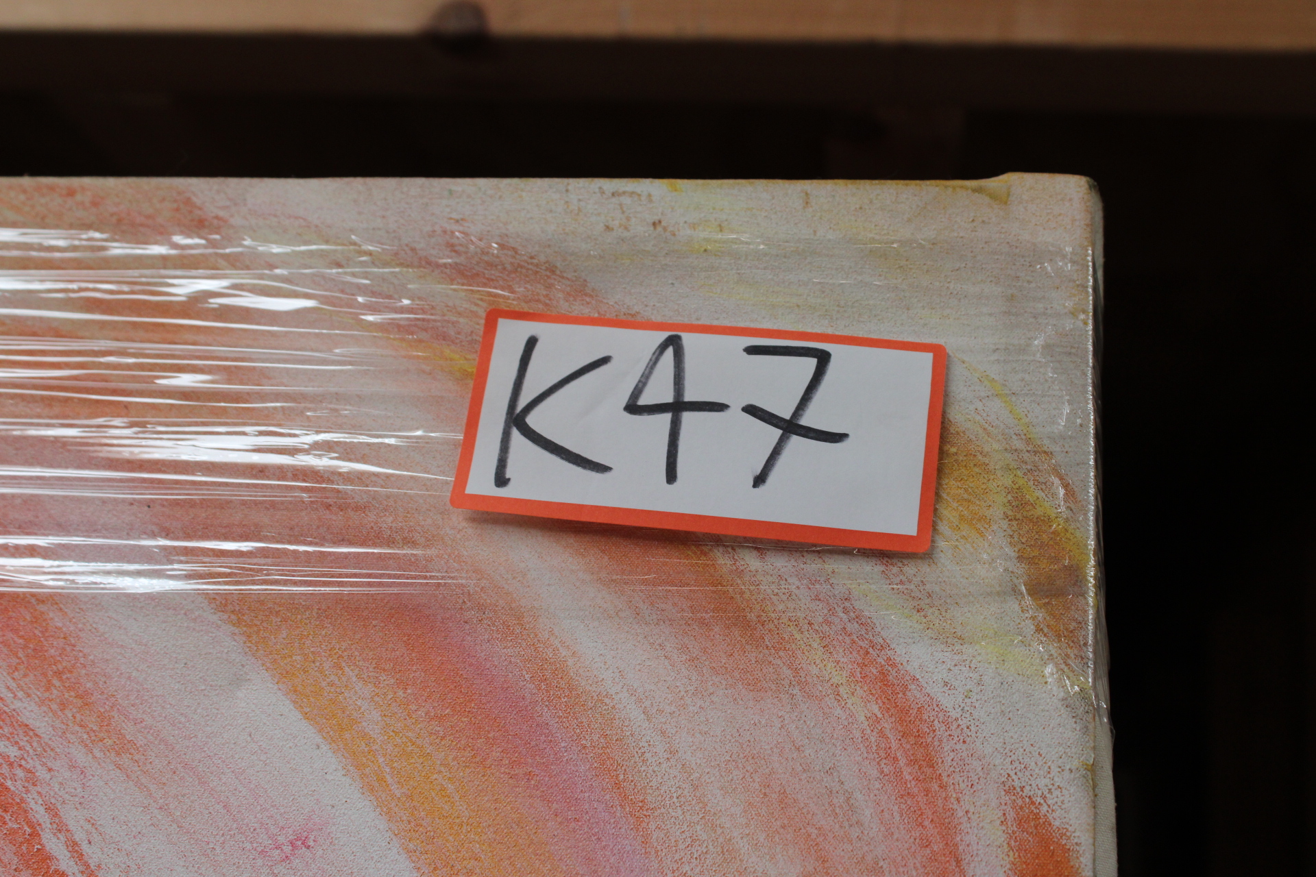 Groot olieverfschilderij gezicht vrouw – foto 10 – kavel bij GSD Auctions, Zoeterwoude