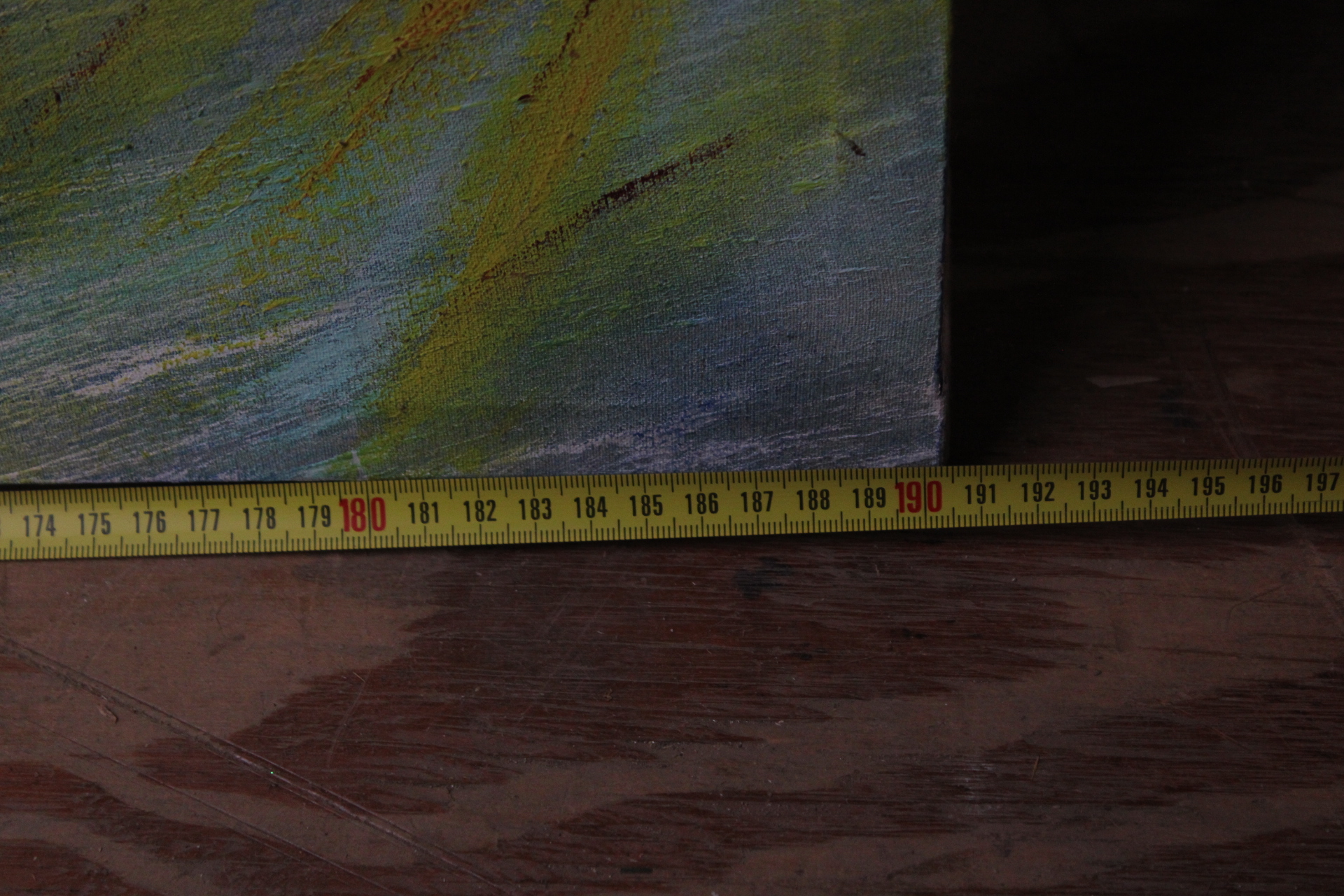 Abstract schilderij met dierenfiguren – foto 8 – kavel bij GSD Auctions, Zoeterwoude