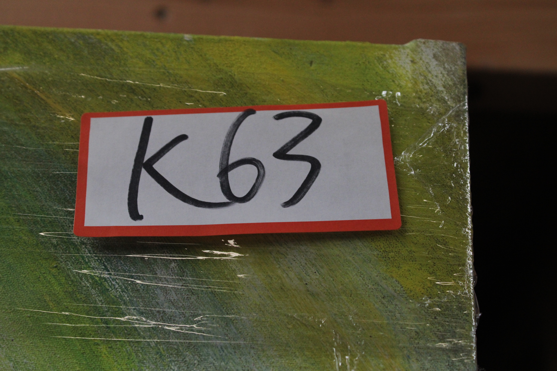 Abstract schilderij met dierenfiguren – foto 10 – kavel bij GSD Auctions, Zoeterwoude