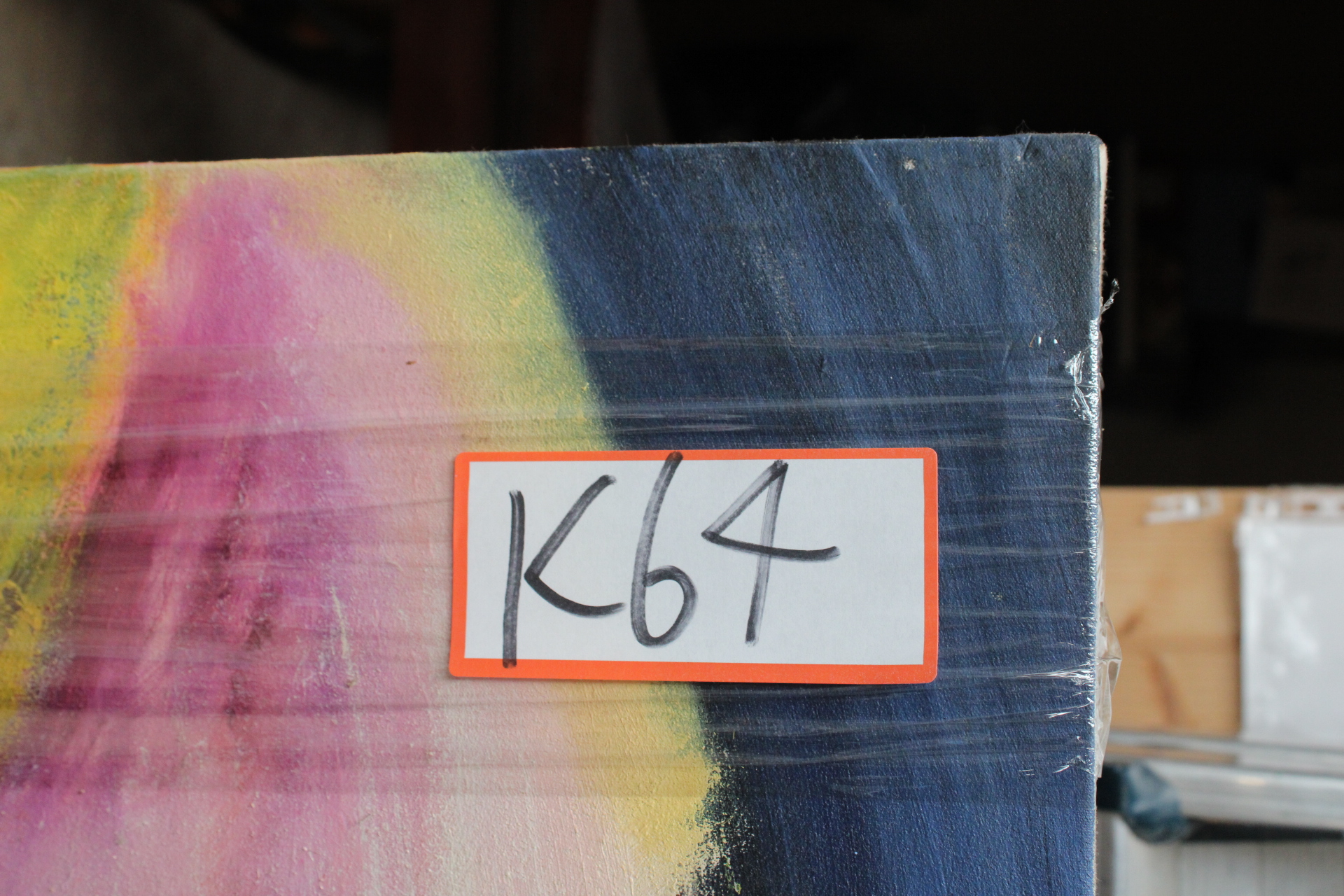Abstract schilderij met dierenkoppen – foto 10 – kavel bij GSD Auctions, Zoeterwoude