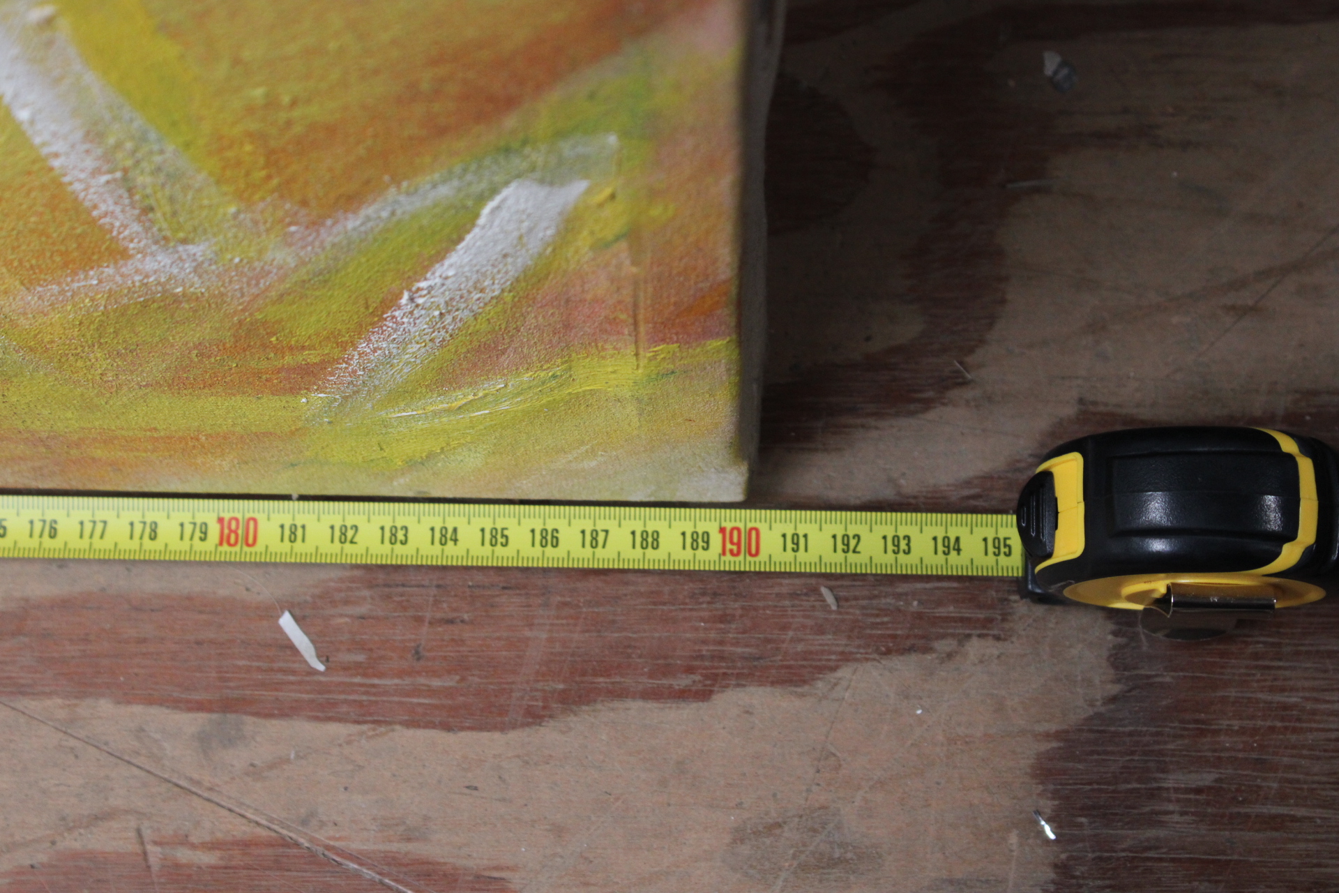 Abstract kleurrijk schilderij – foto 7 – kavel bij GSD Auctions, Zoeterwoude