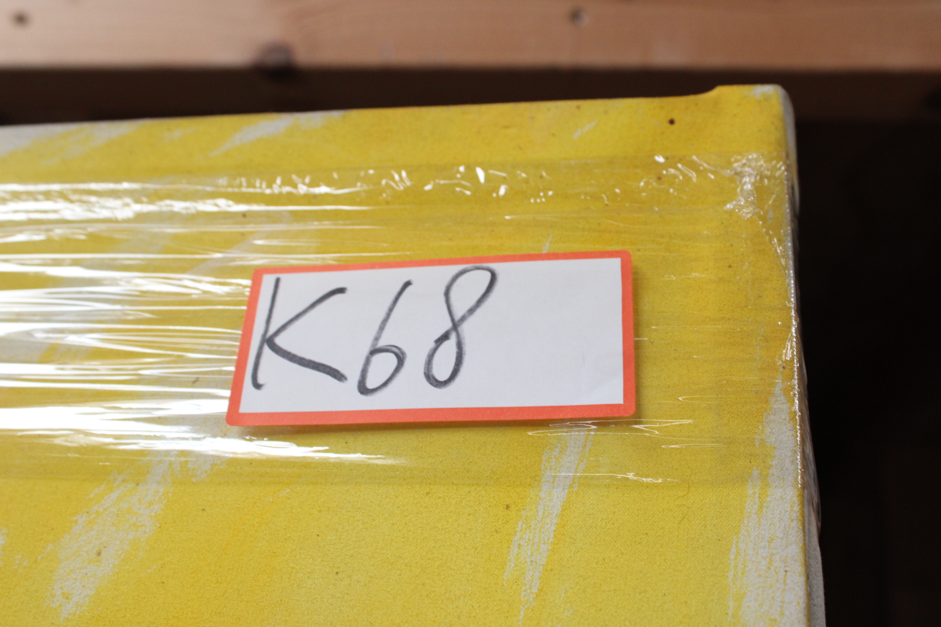 Groot schilderij met gele tinten – foto 10 – kavel bij GSD Auctions, Zoeterwoude