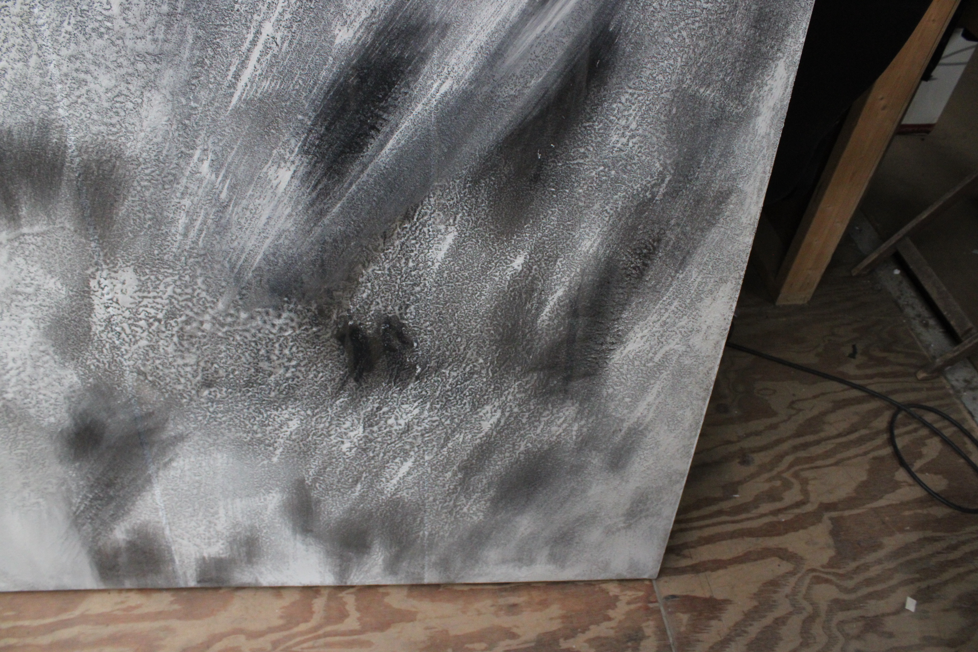 Abstract zwart-wit schilderij – foto 8 – kavel bij GSD Auctions, Zoeterwoude